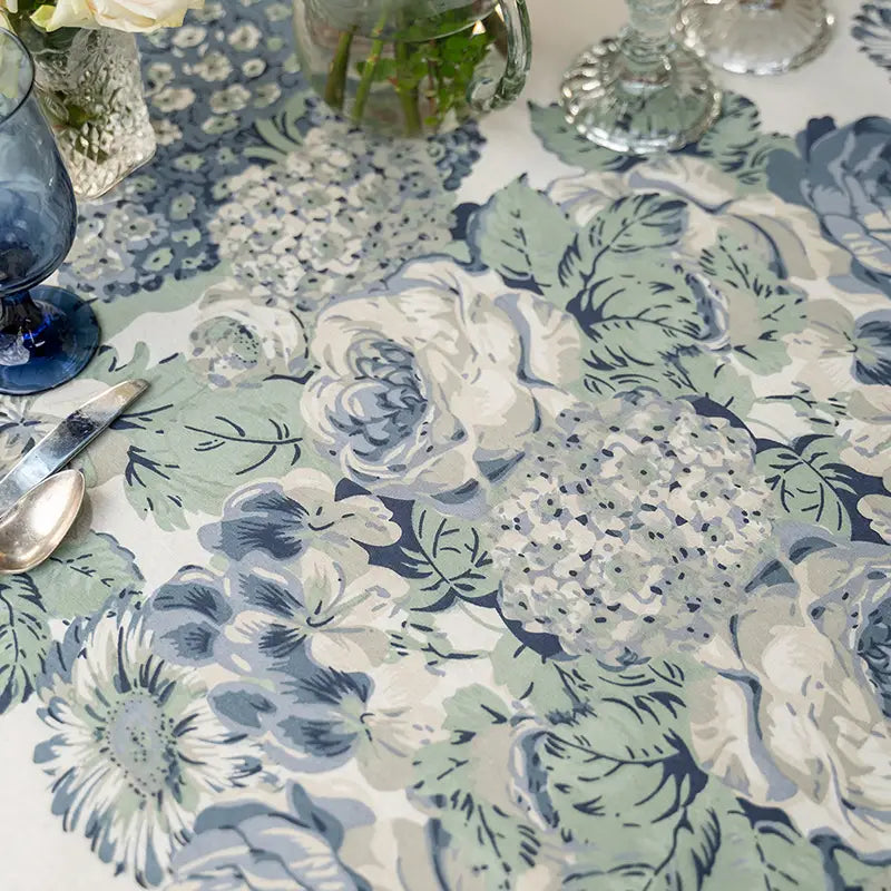 Autumn Gathering Tablecloth - Blue - 60x90