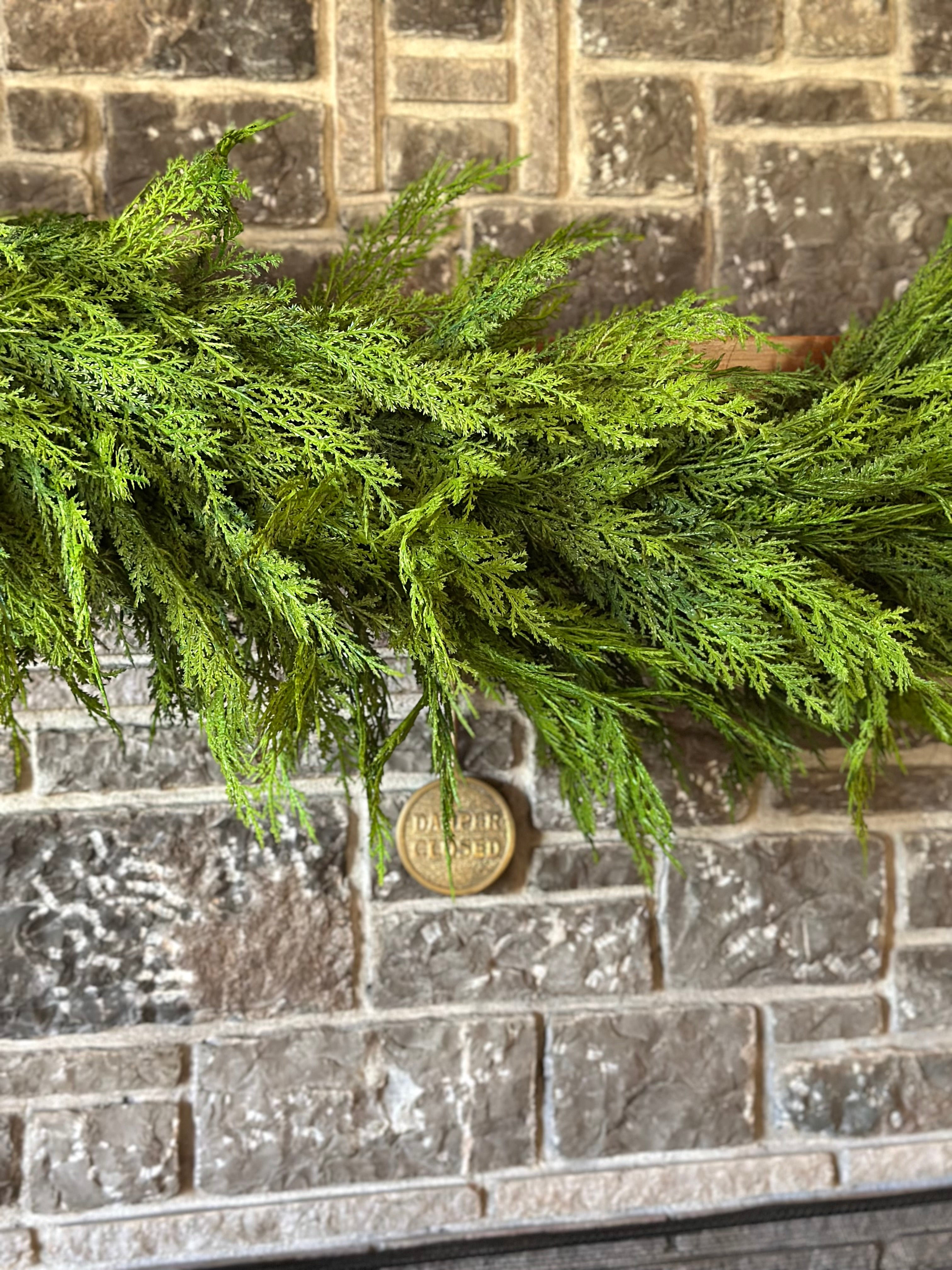 *ONLINE EXCLUSIVE!* 72" REAL TOUCH PREMIUM CEDAR GARLAND