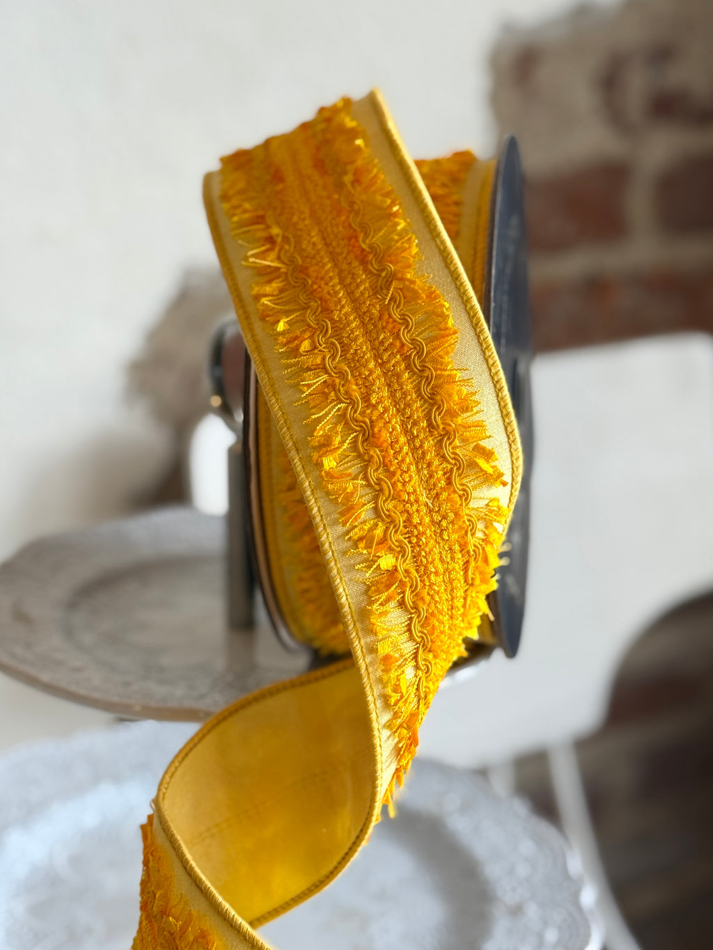 2.5” Luscious Ribbon, Yellow