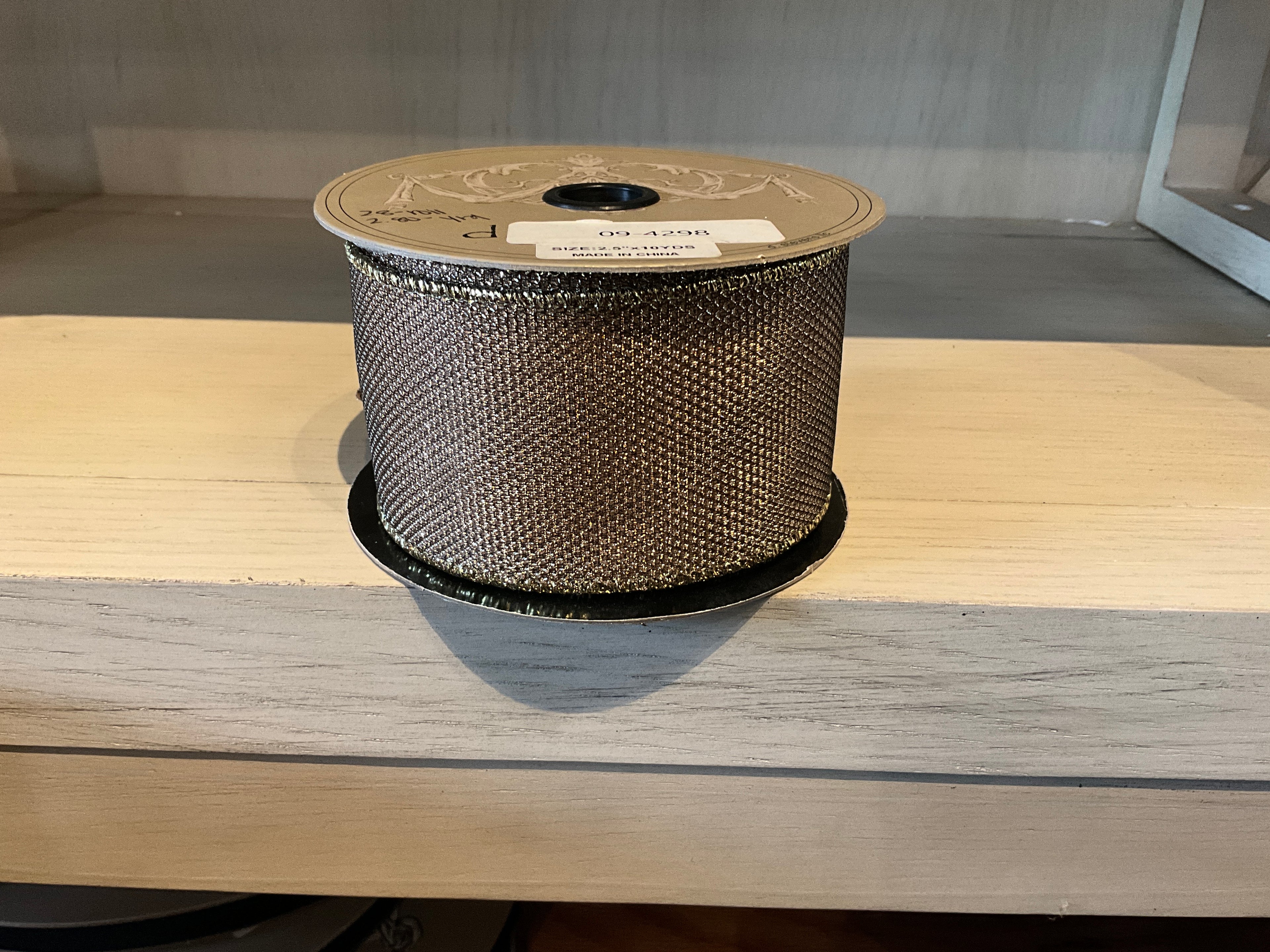 2.5” Rose Gold & Silver Mesh