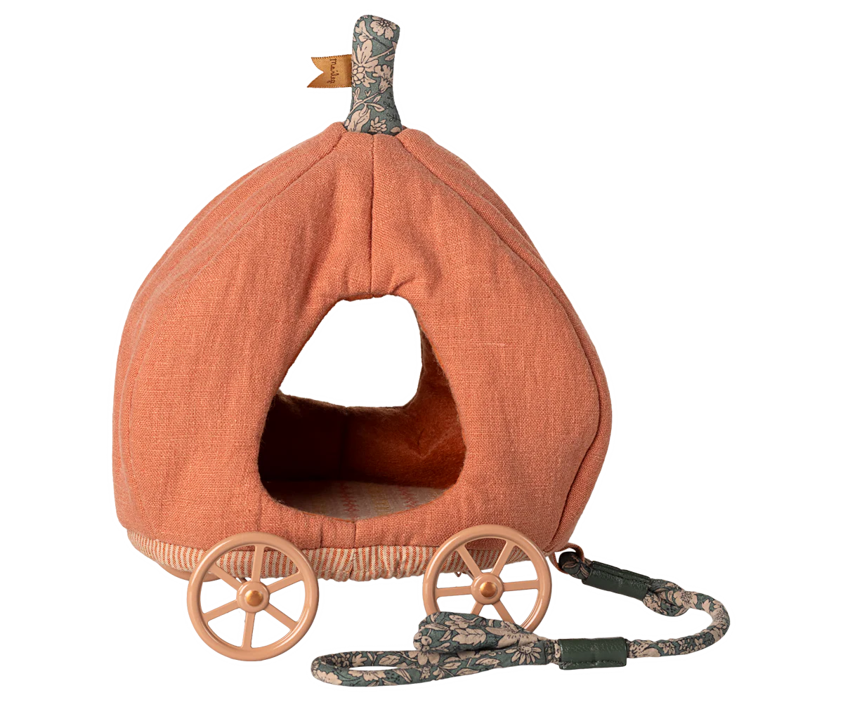 Maileg - Pumpkin carriage, Mouse