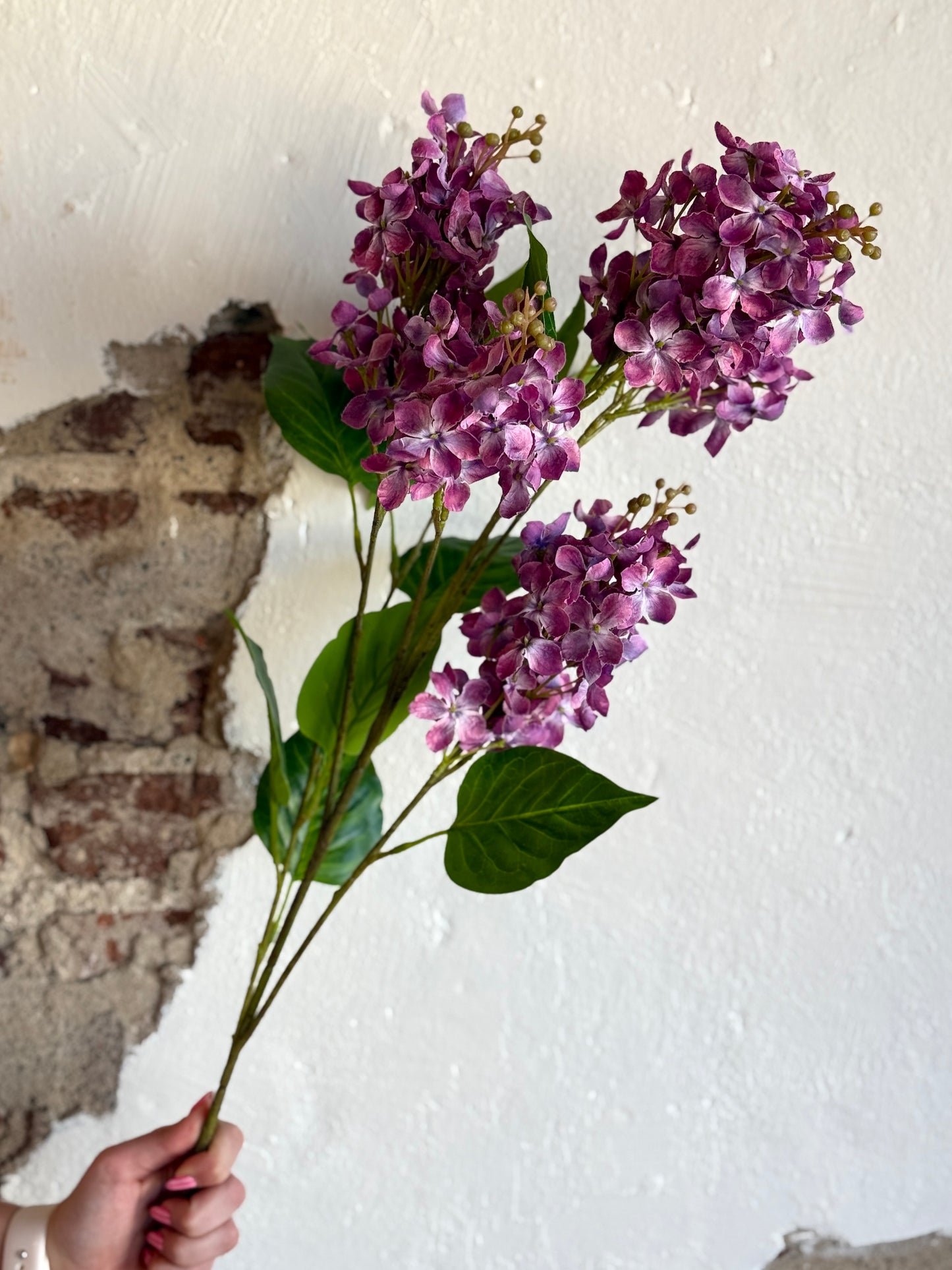 40" SPRING CUT LILAC SPRAY (COLOR OPTIONS)