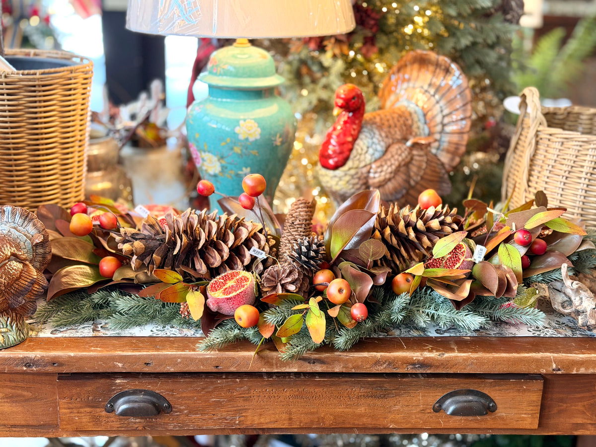 Crabapple & Pomegranate Centerpiece
