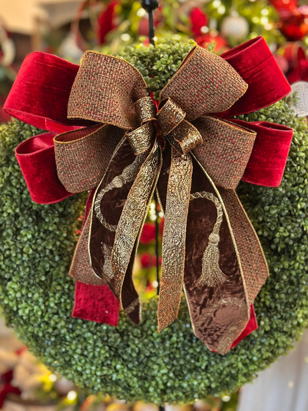 Christmas Tweed and Tassel