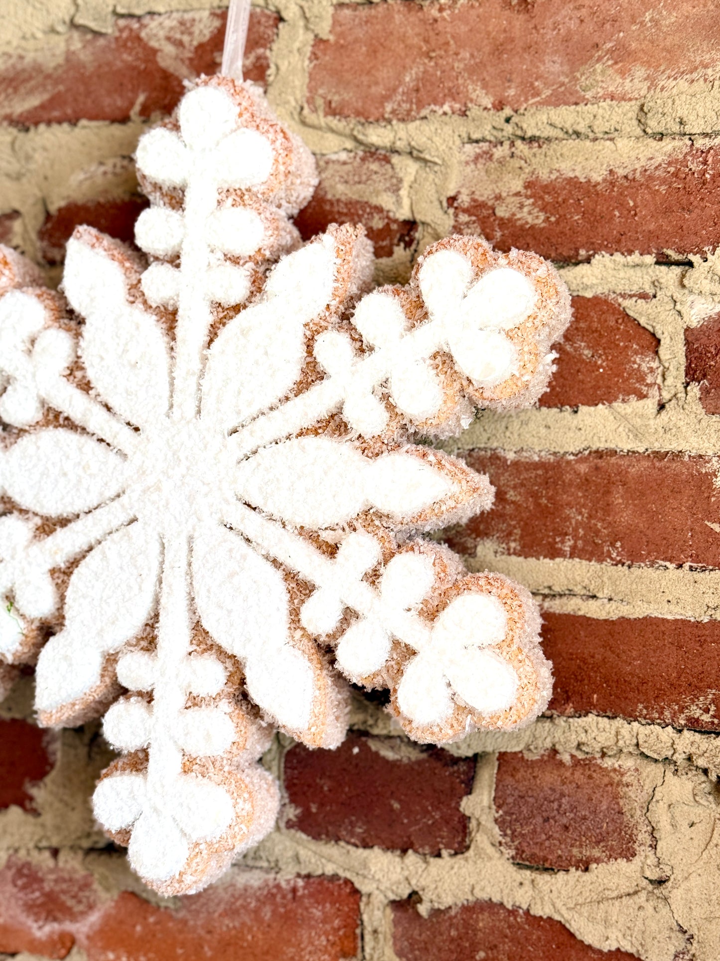 15" FOAM GBREAD SNOWFLAKE