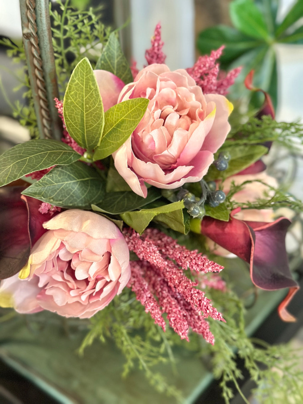 Peony Calla Lilies Bouquet