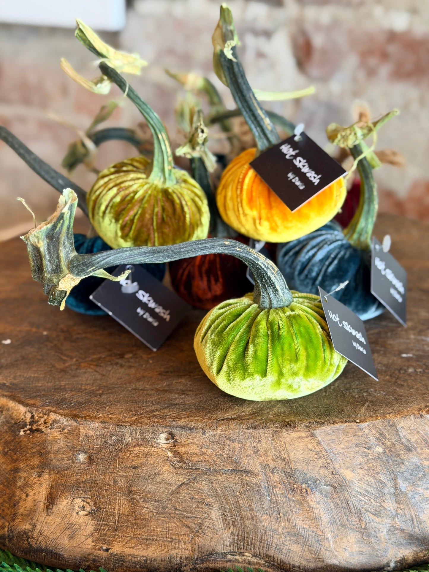 3" Velvet Pumpkin (Silk Options)