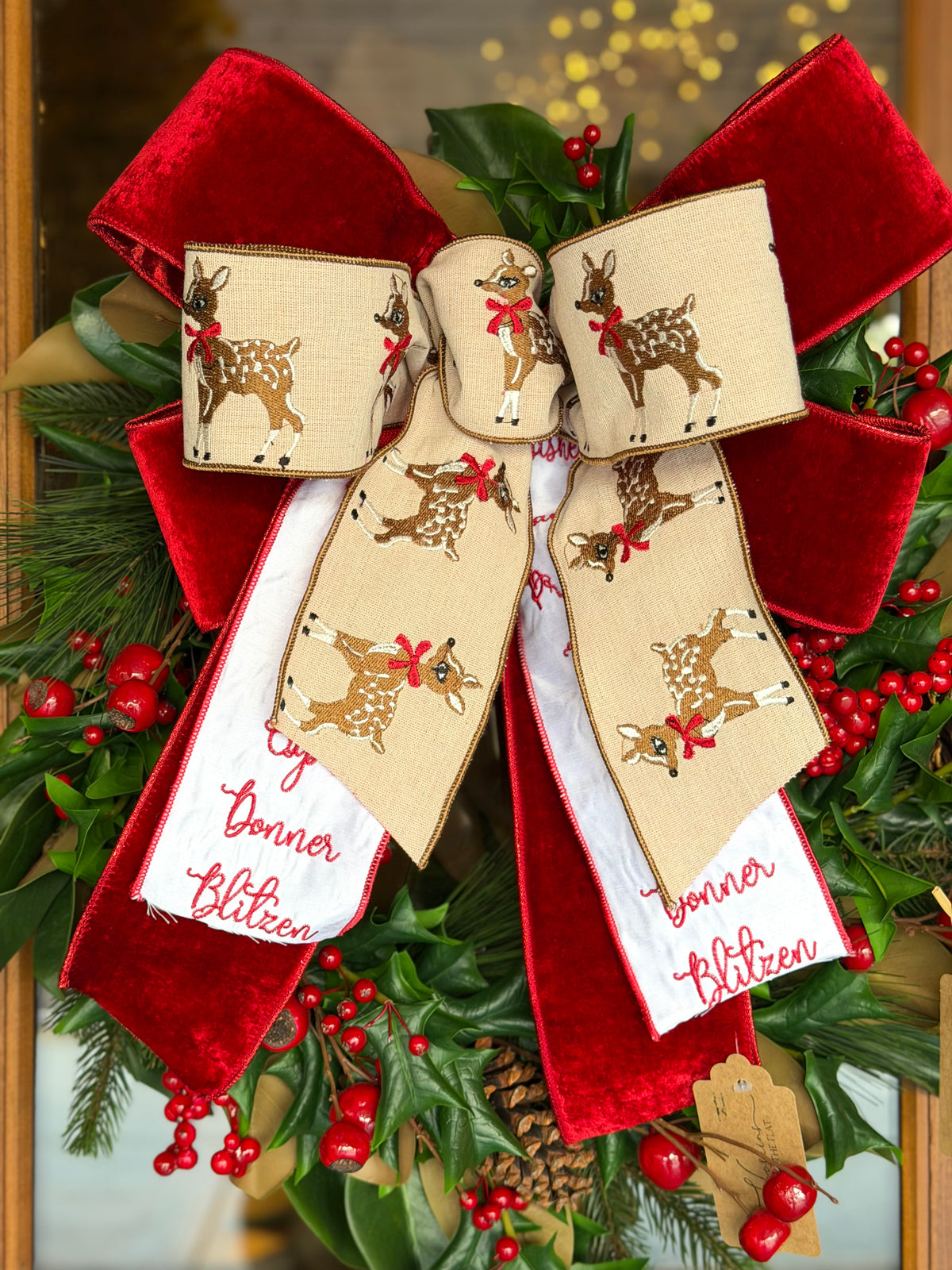The Night Before Christmas Bow