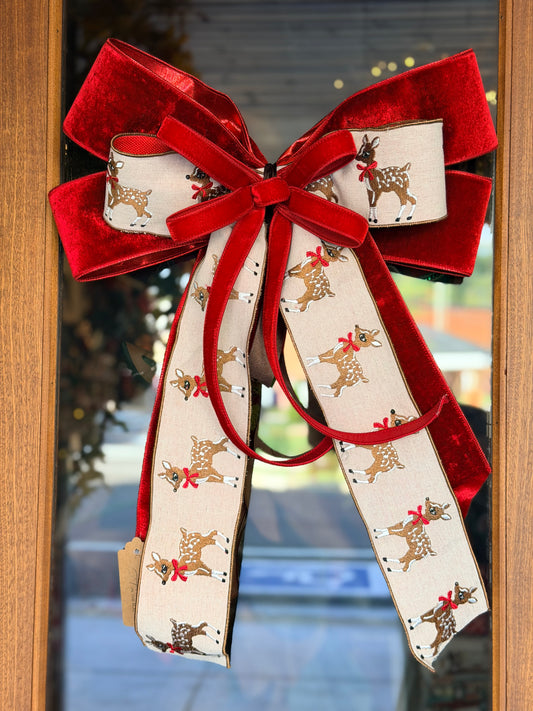 Baby Reindeer Bow