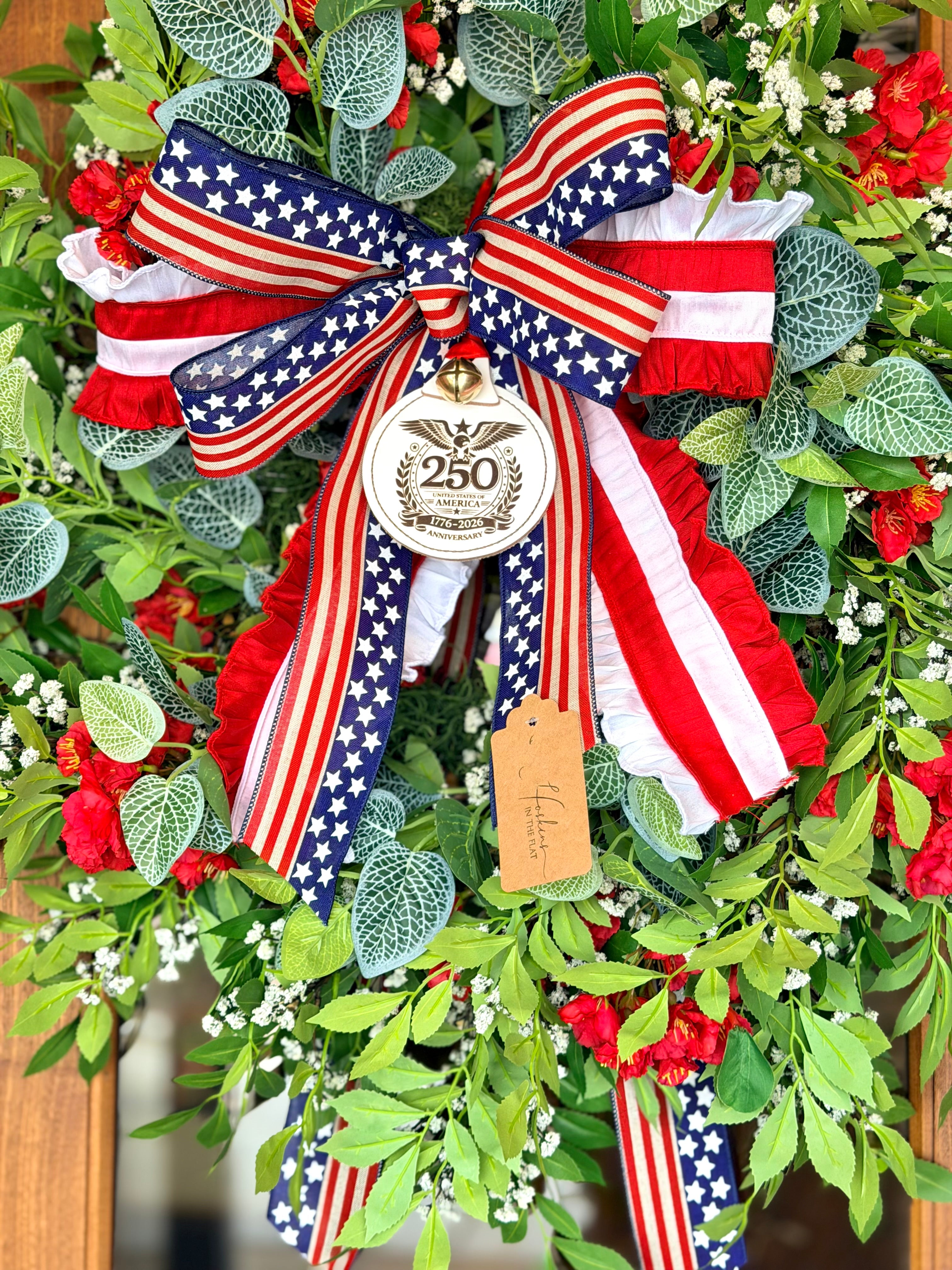 “250th Anniversary” Wreath