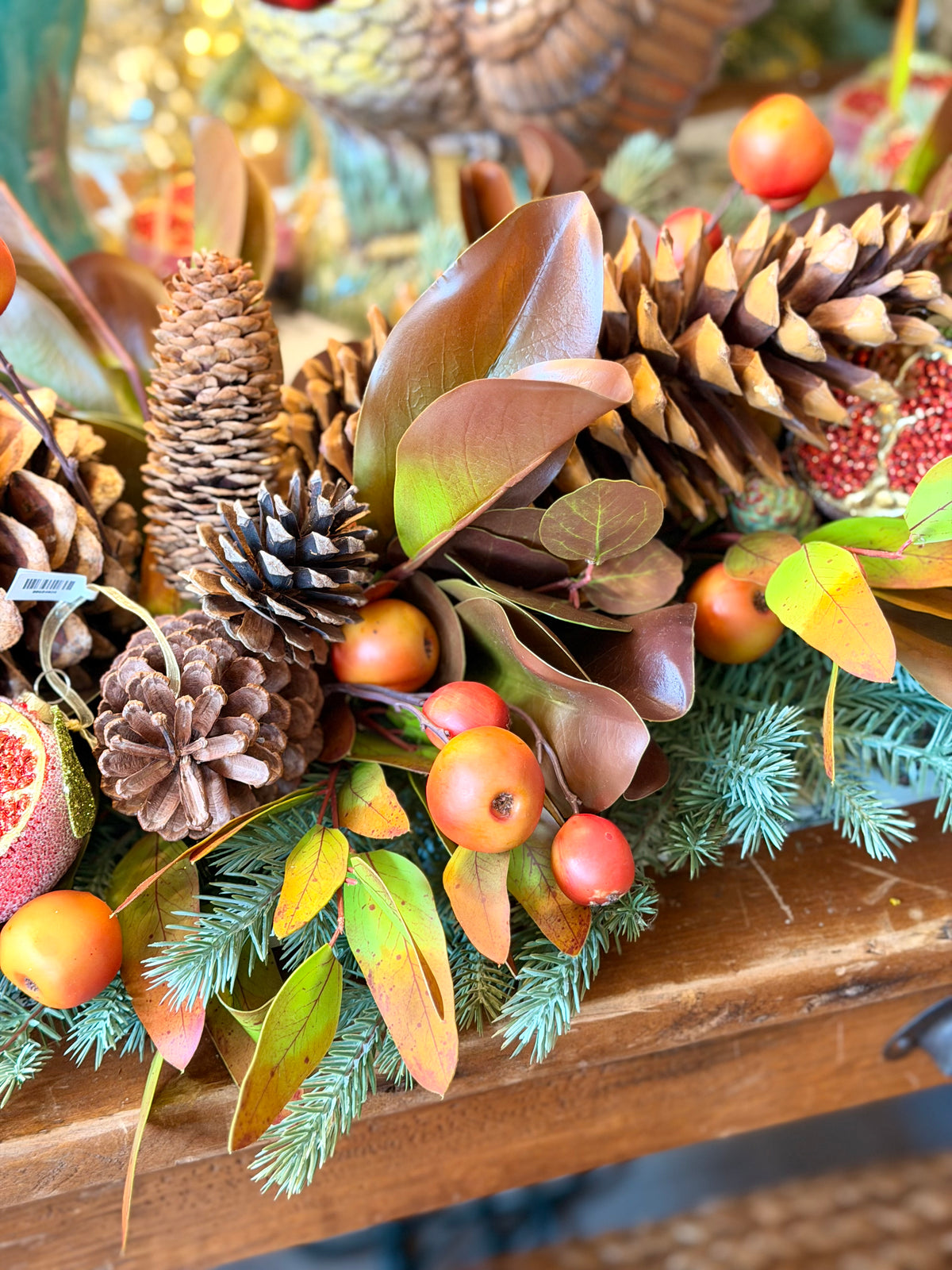 Crabapple & Pomegranate Centerpiece