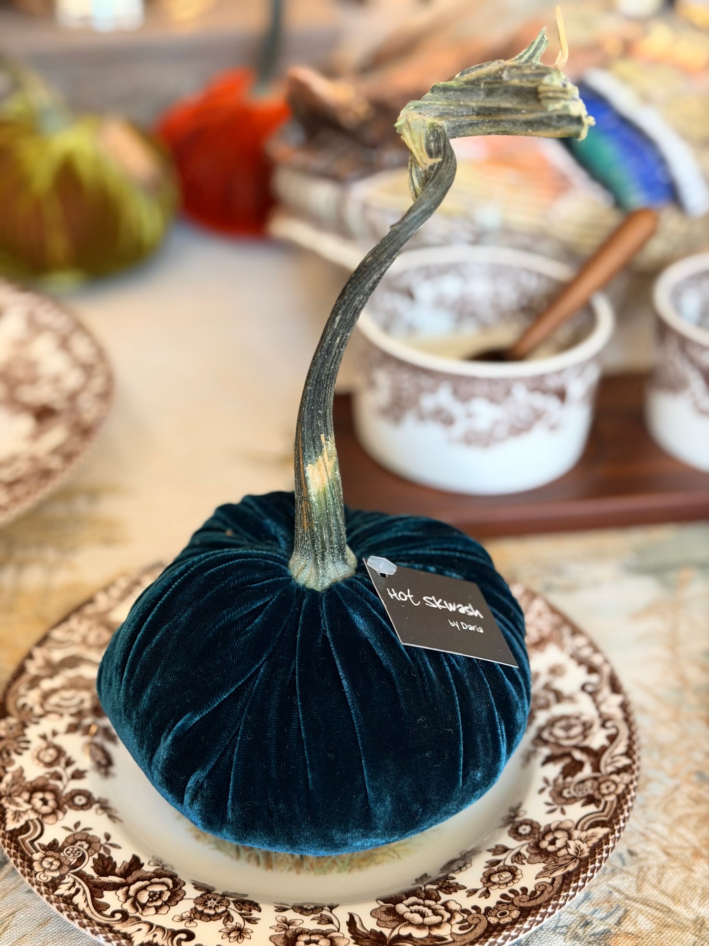 5" Velvet Pumpkin (Silk Options)