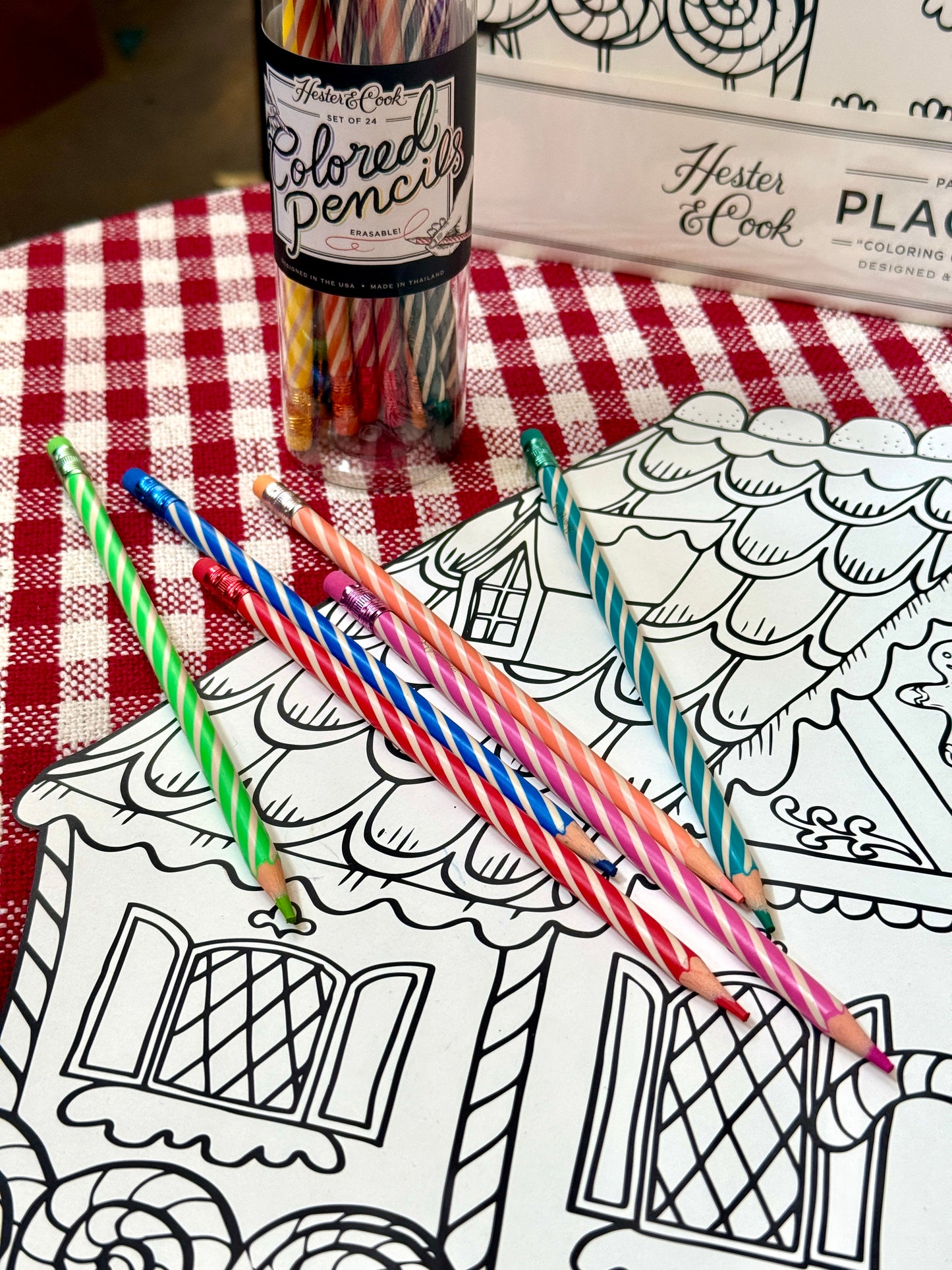 Hester & Cook Colored Pencils - Set of 24