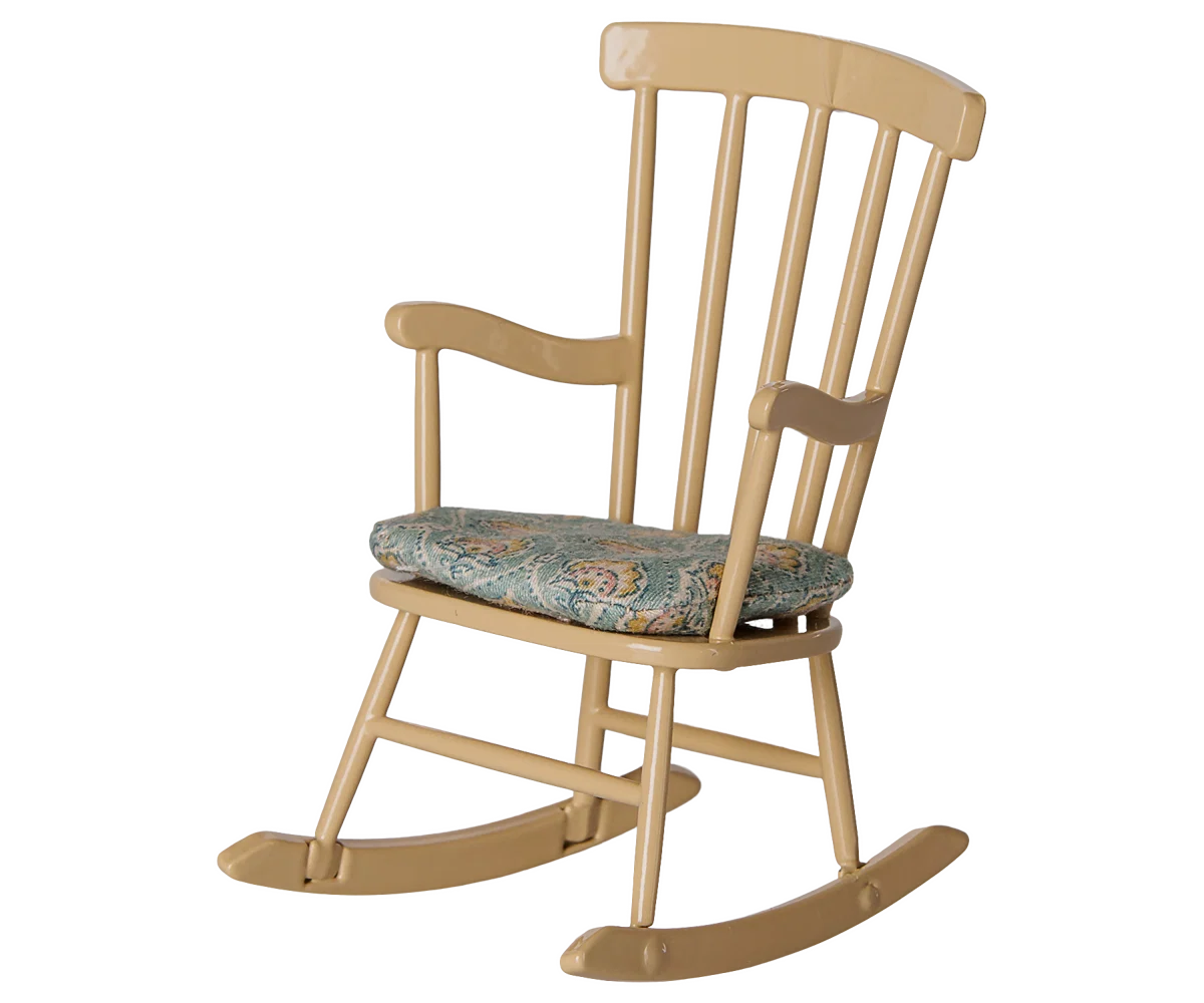 Maileg - Rocking Chair, Mouse - Wheat
