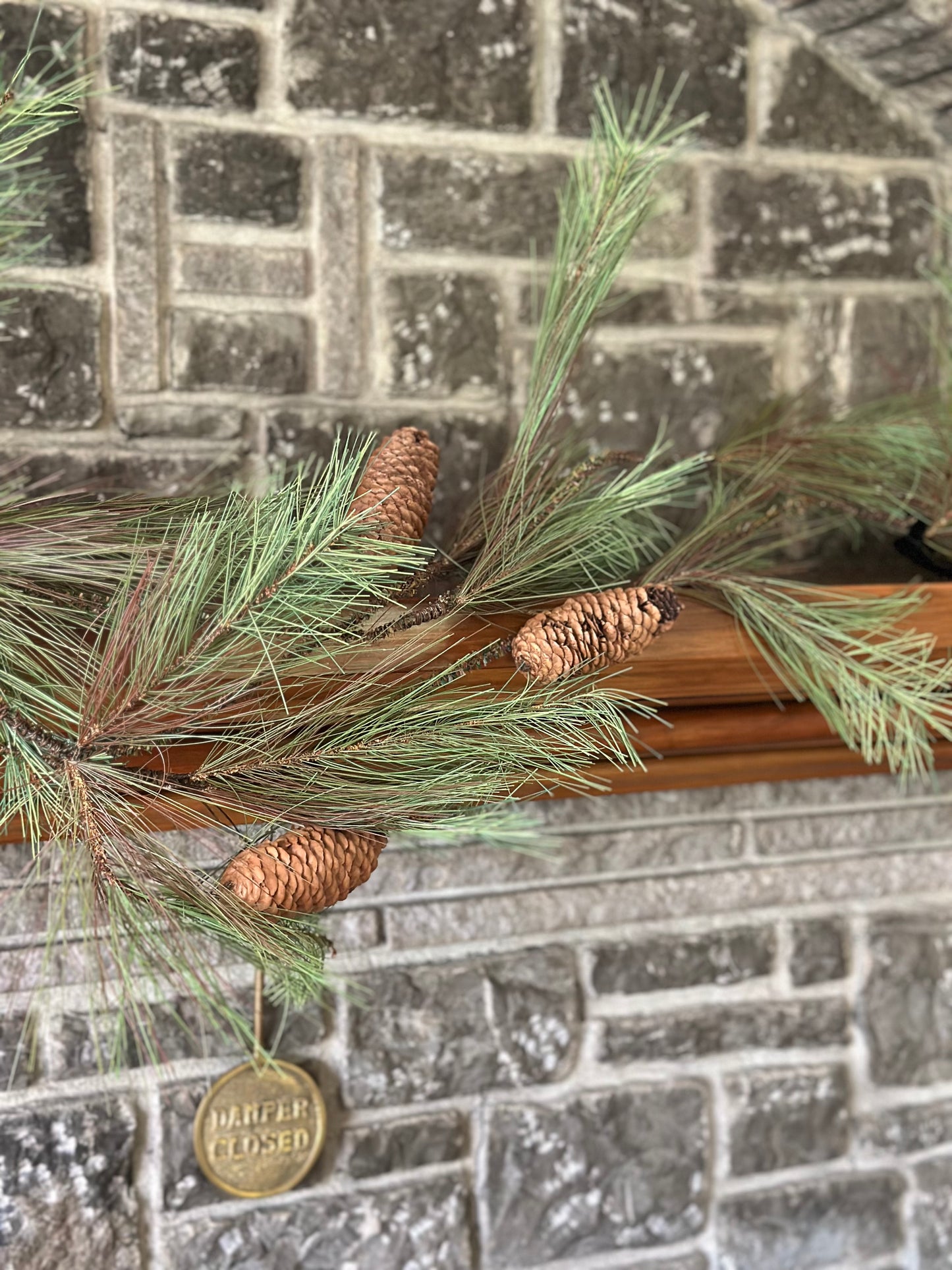 50" BRISTOL PINE DROP GARLAND