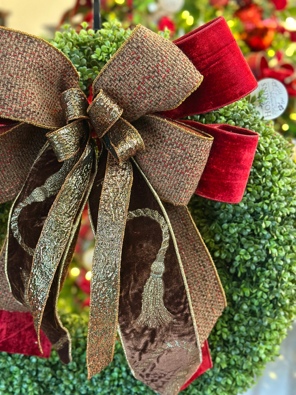 Christmas Tweed and Tassel