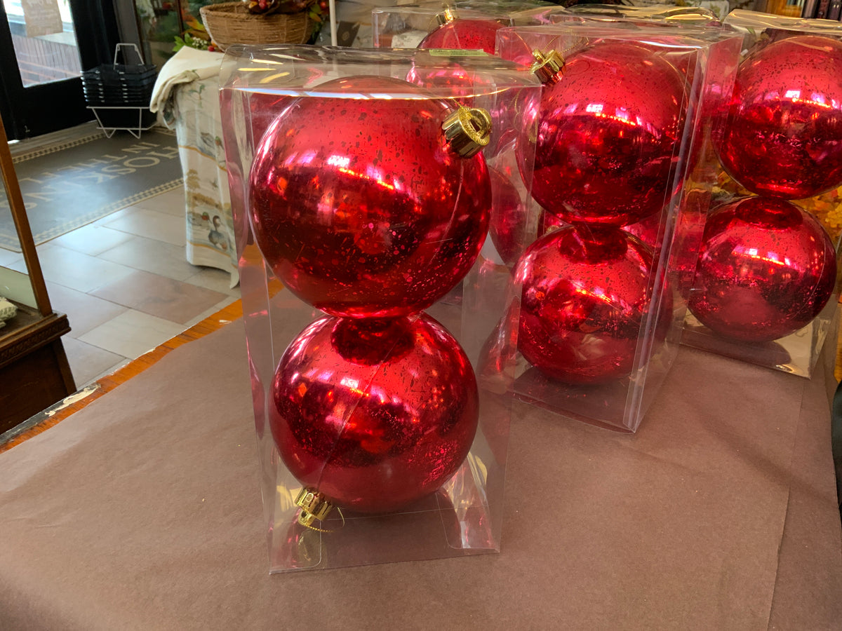 5.5" BTY MERCURY BALL ORNAMENT