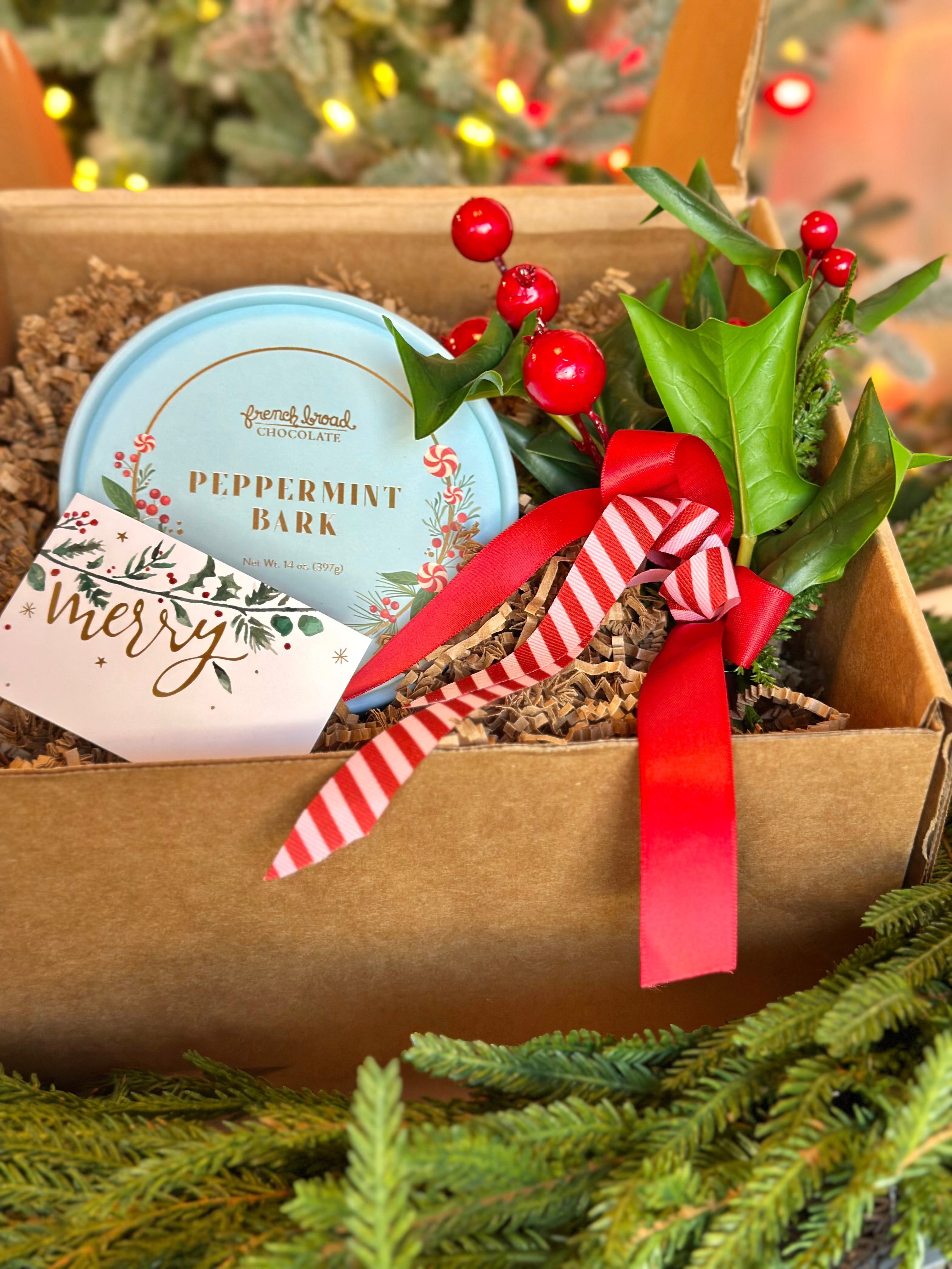 Peppermint Bark and Holiday Bundle Gift Set