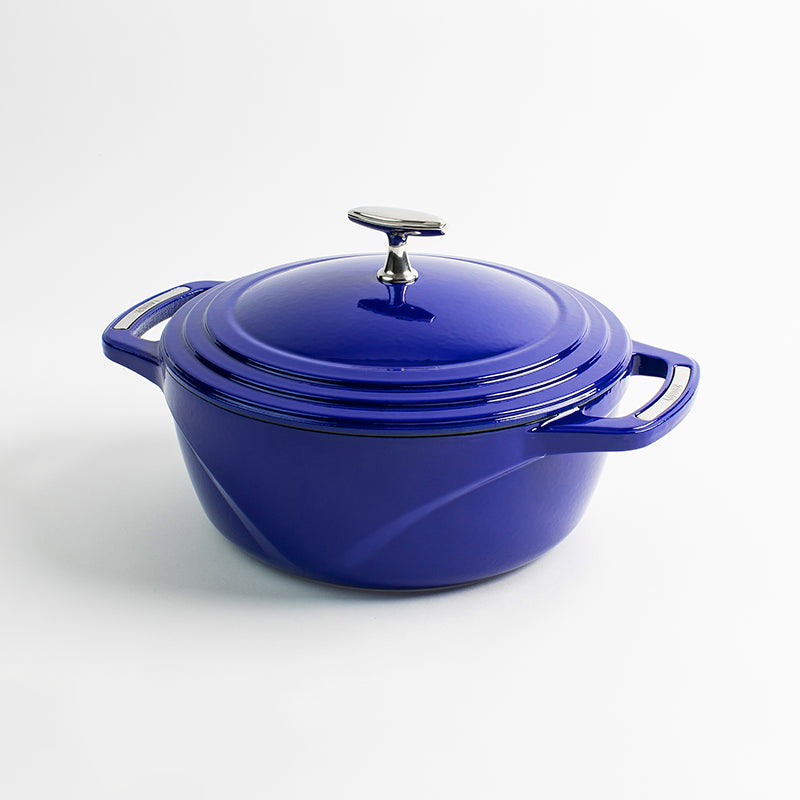 USA Enamel™ 4.5 Qt. Enameled Cast Iron Dutch Oven, Smooth Sailing