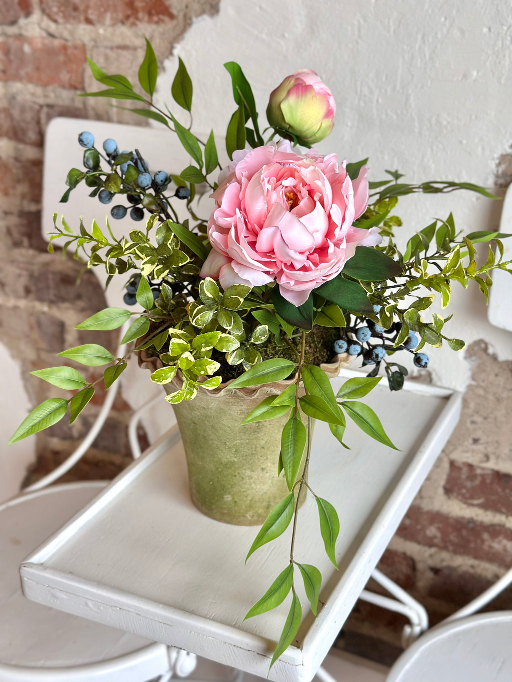 Peony Berry in Terracotta