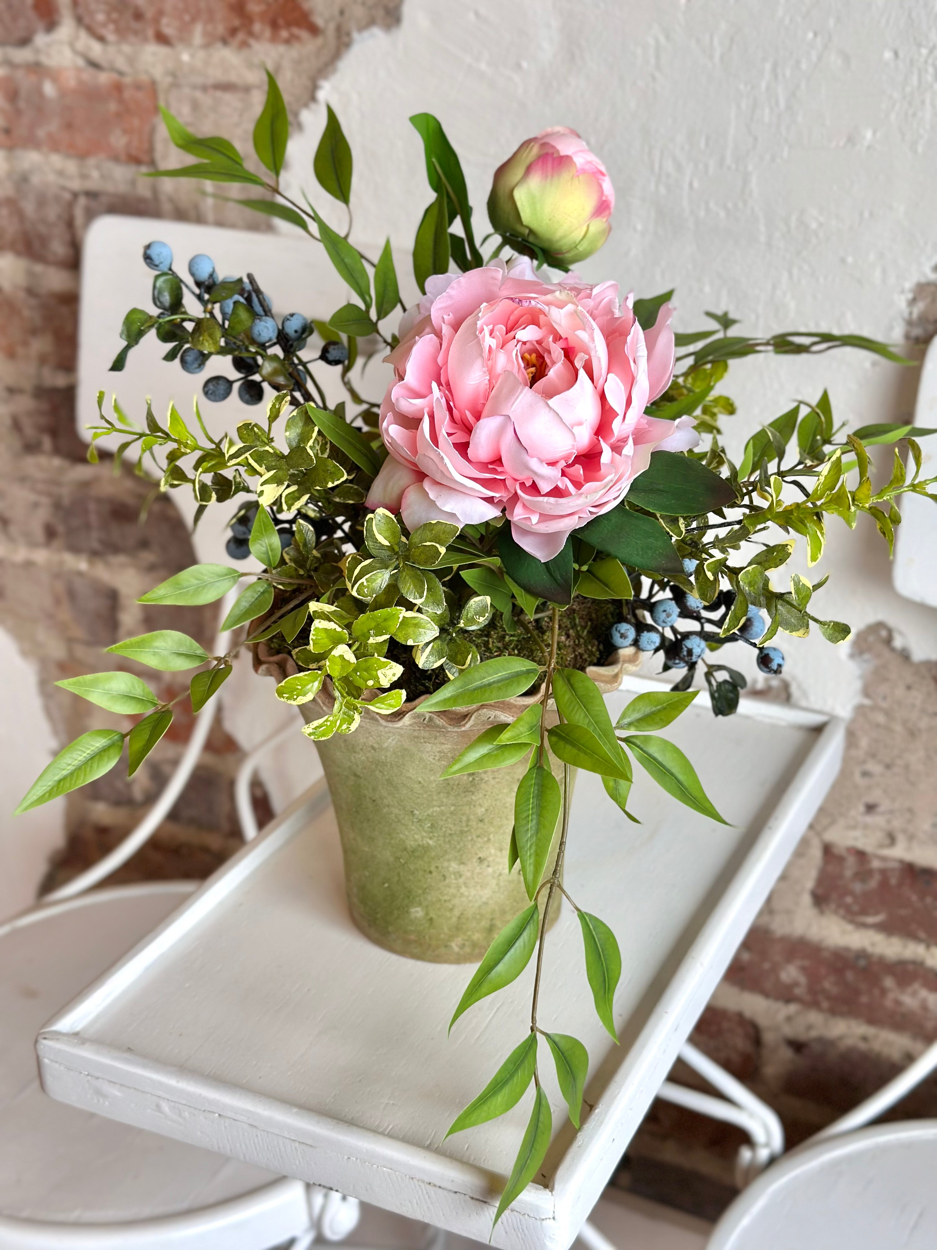 Peony Berry in Terracotta