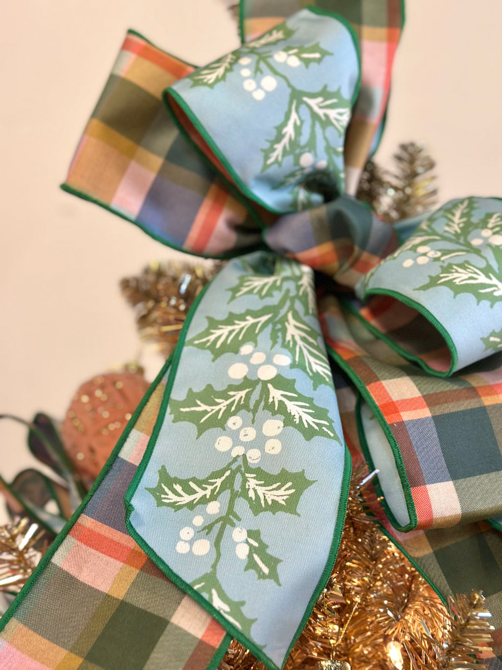 Blues & Holly Plaid