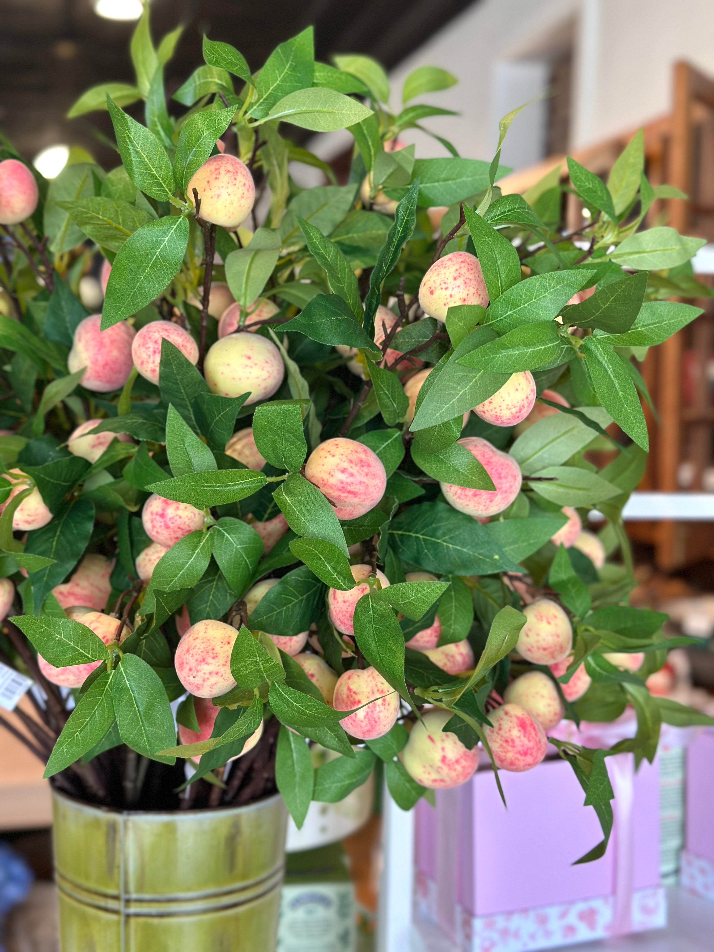 35" Orchard Peach Spray