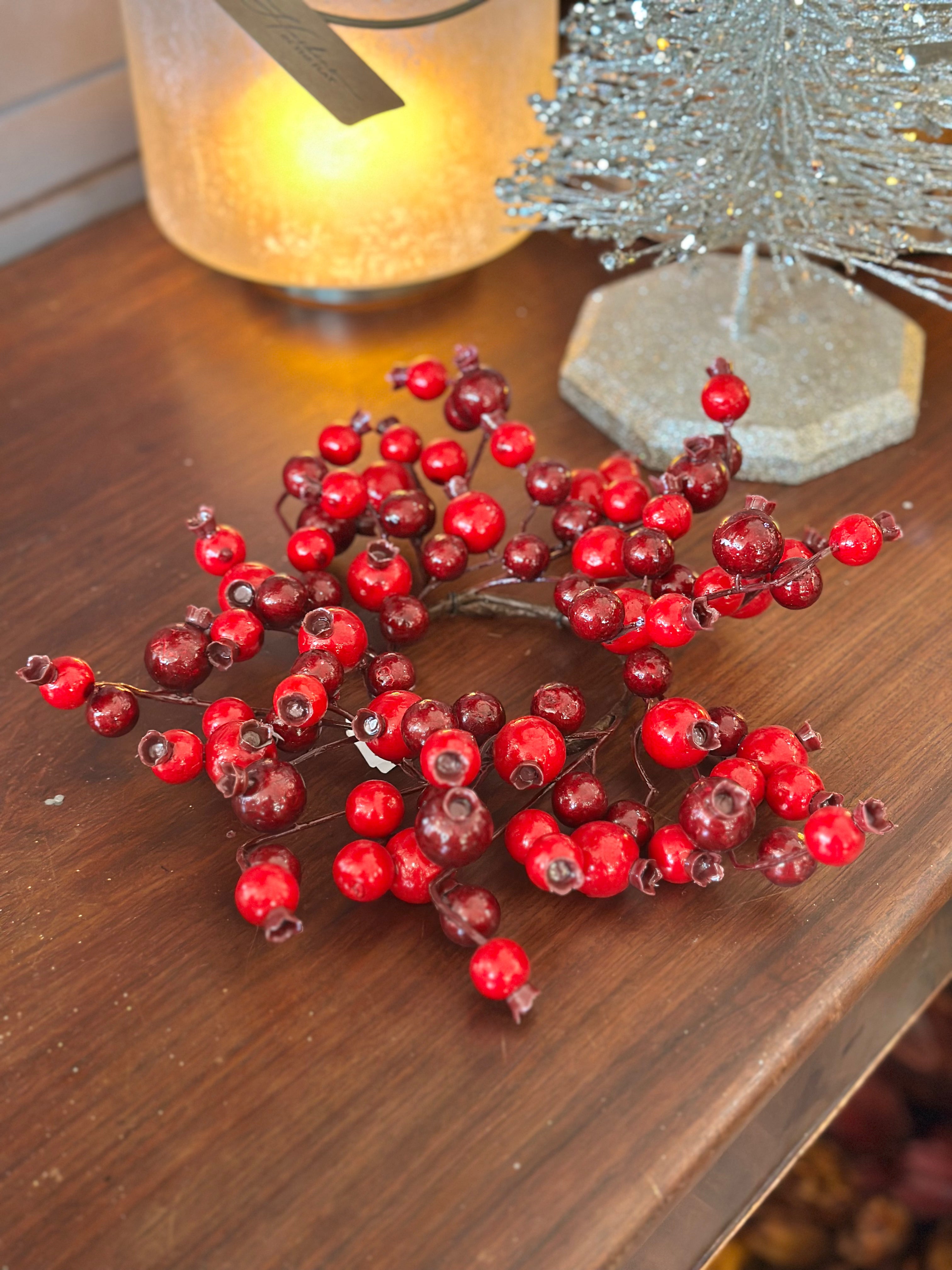 3" MINI POMEGRANATE CANDLE RING