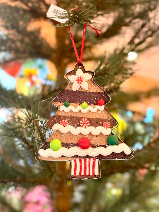 5" CLAY DOUGH COOKIE CUTTER ORNAMENT