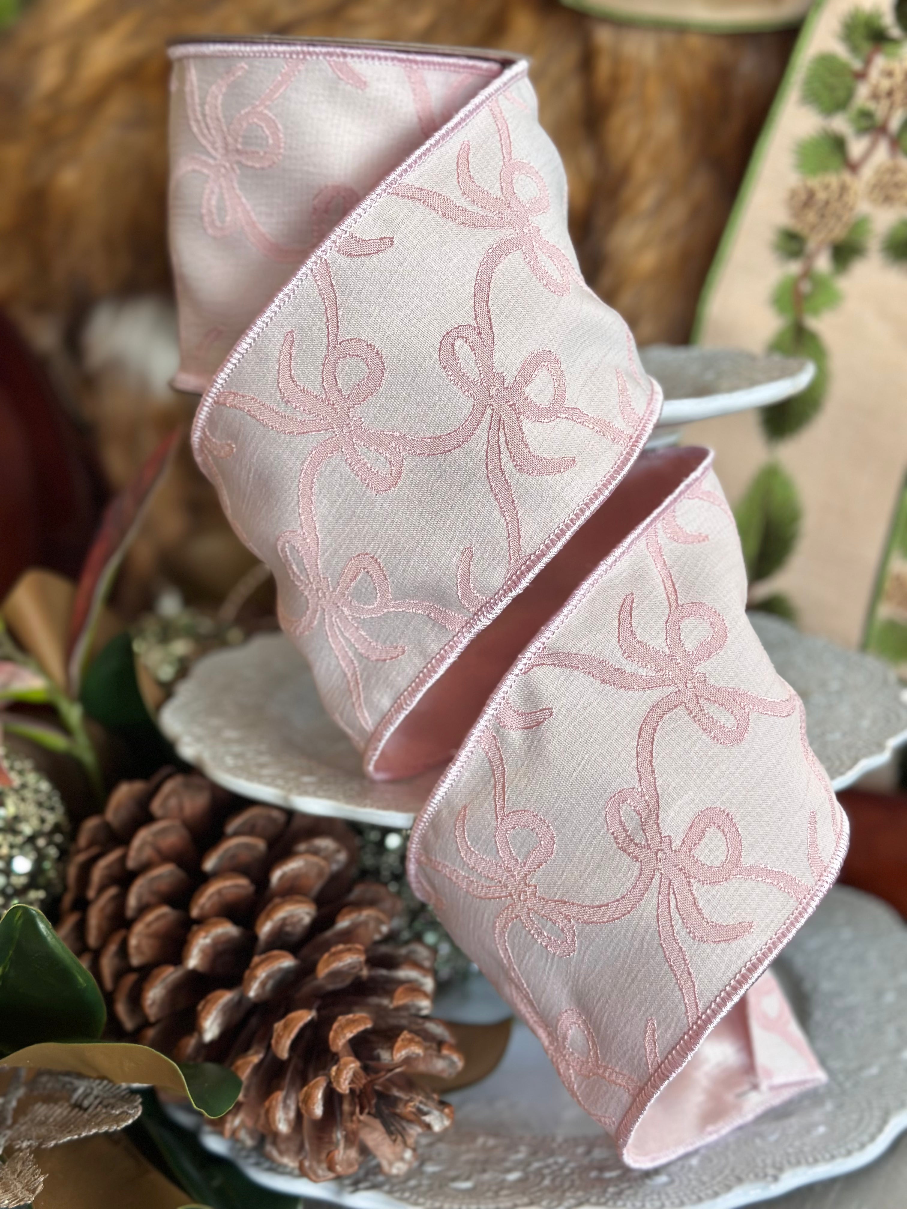 Cottage Loops, Light Pink 4” x 5 Yards