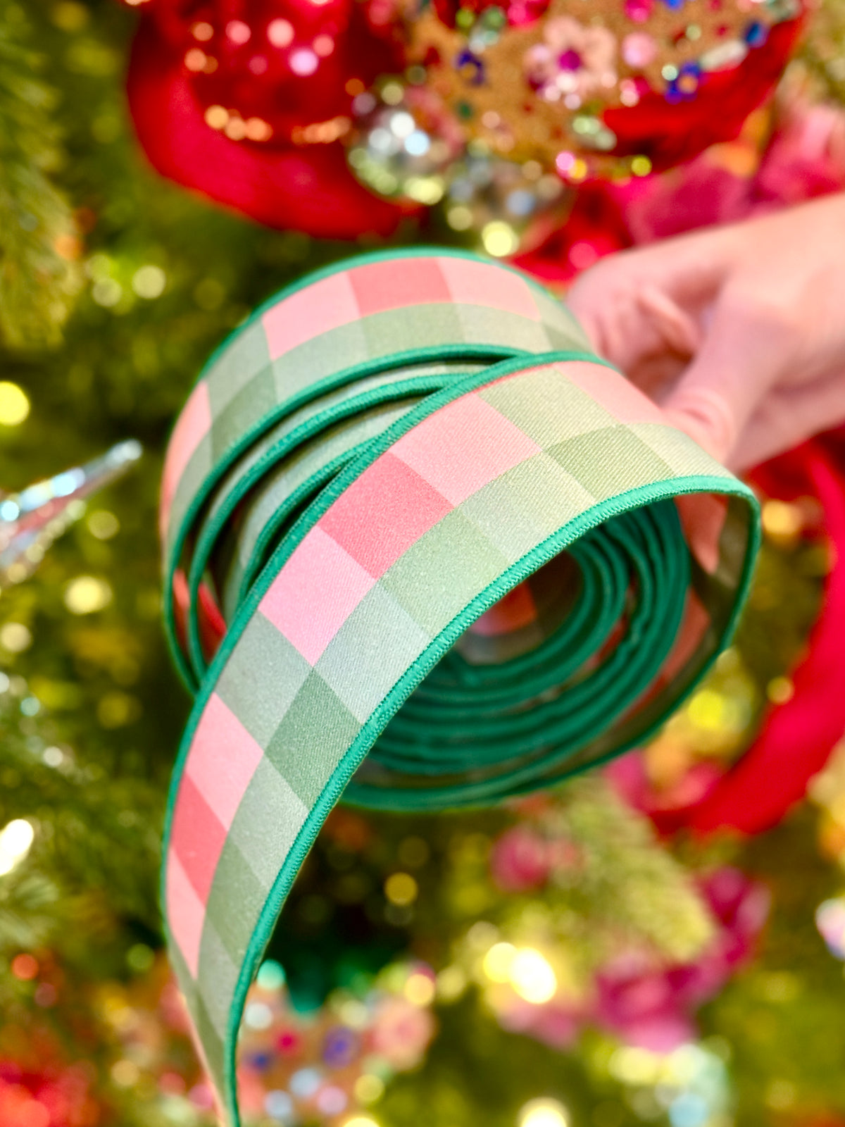A Very Merry Plaid Ribbon