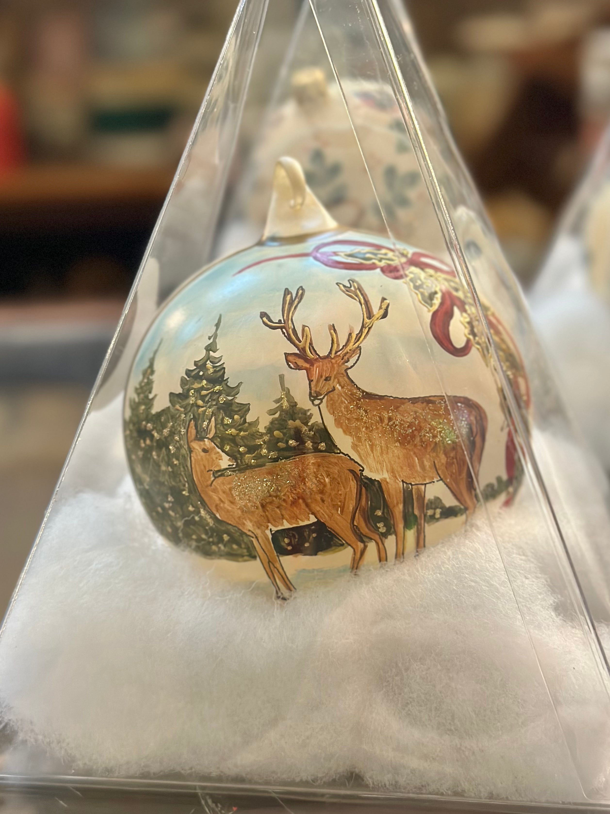 Hand-painted Austrian Animal Ornament