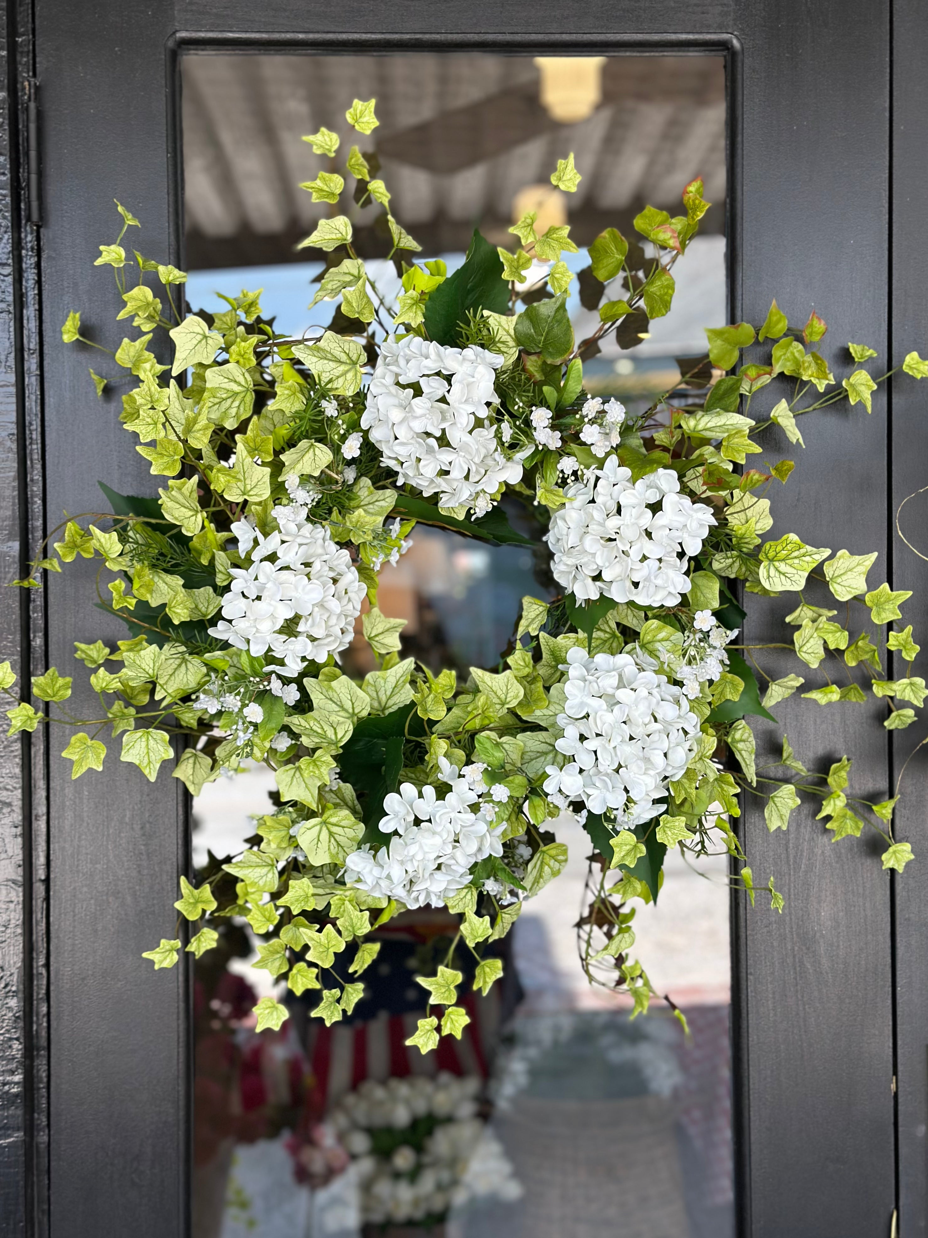 Tennessee Sash and Hydrangea Wreath