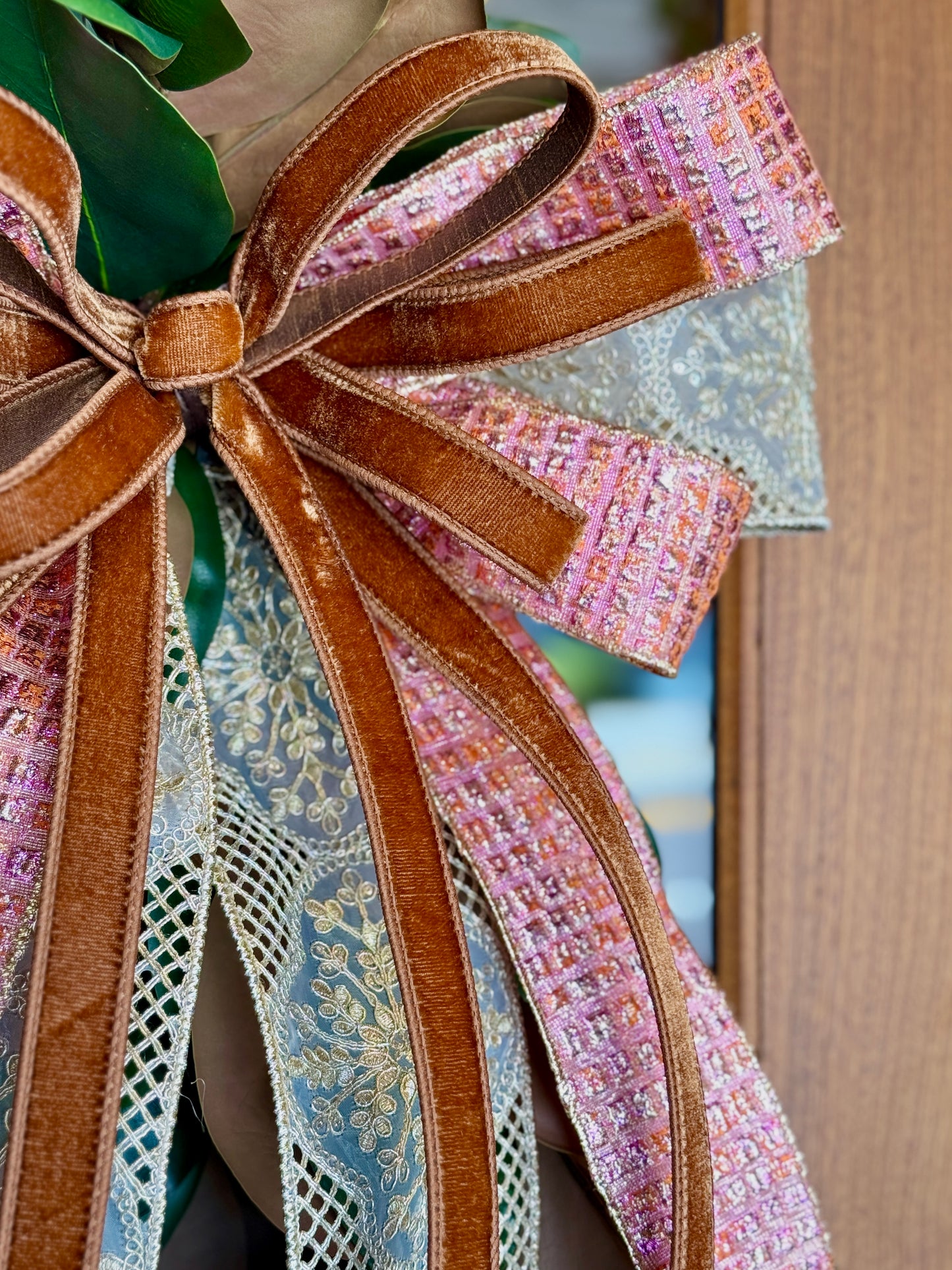 Rosy Harvest Bow