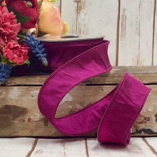 Taffeta ribbon, mulberry