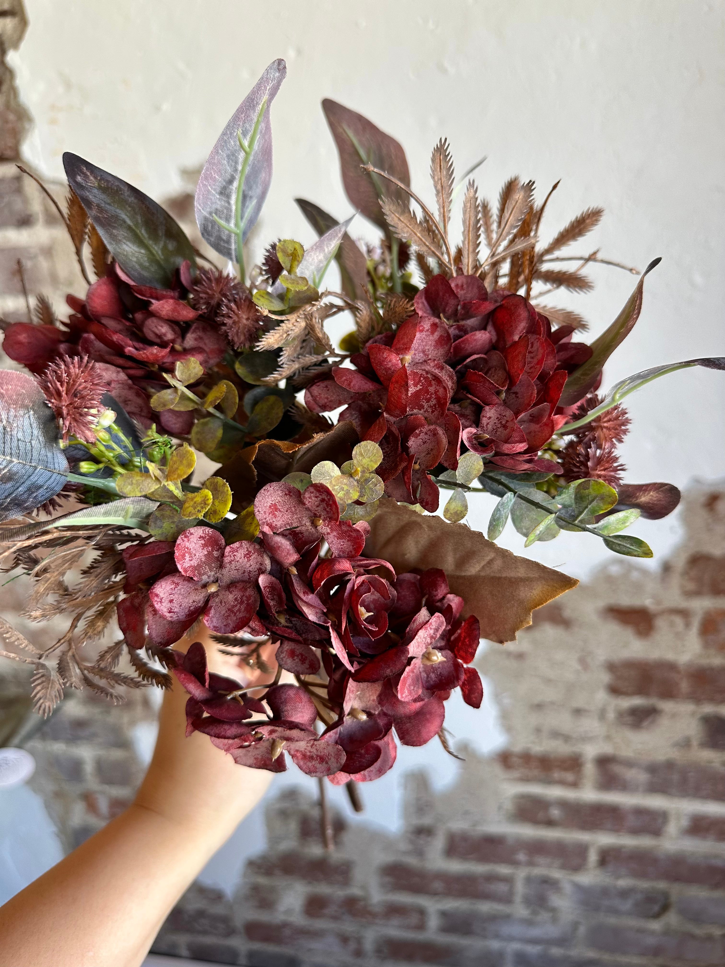 14.5" Hydrangea Bouquet