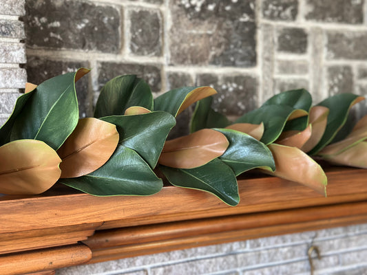 60"L DELUXE MAGNOLIA LEAF GARLAND