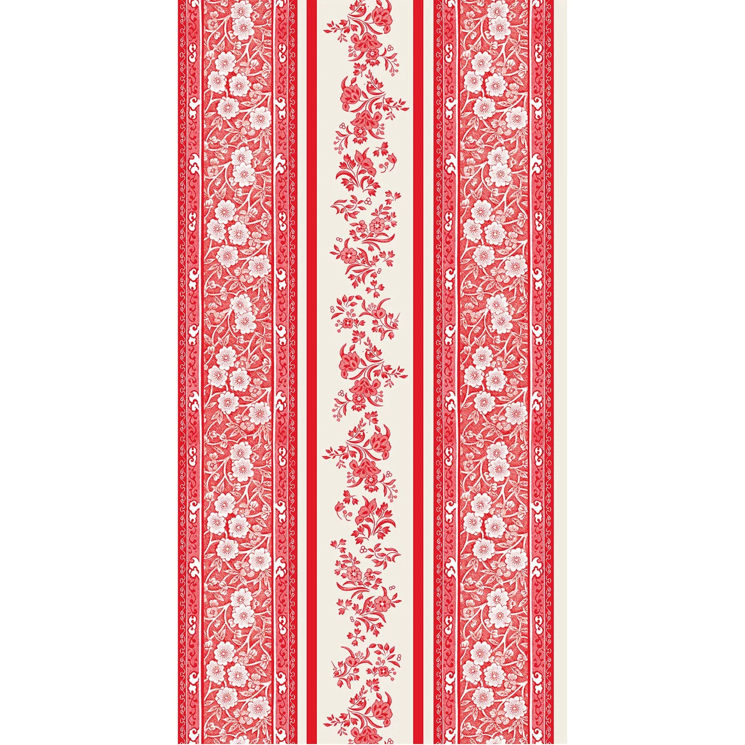 Hester & Cook “Red Burleigh Stripe” Guest Napkin