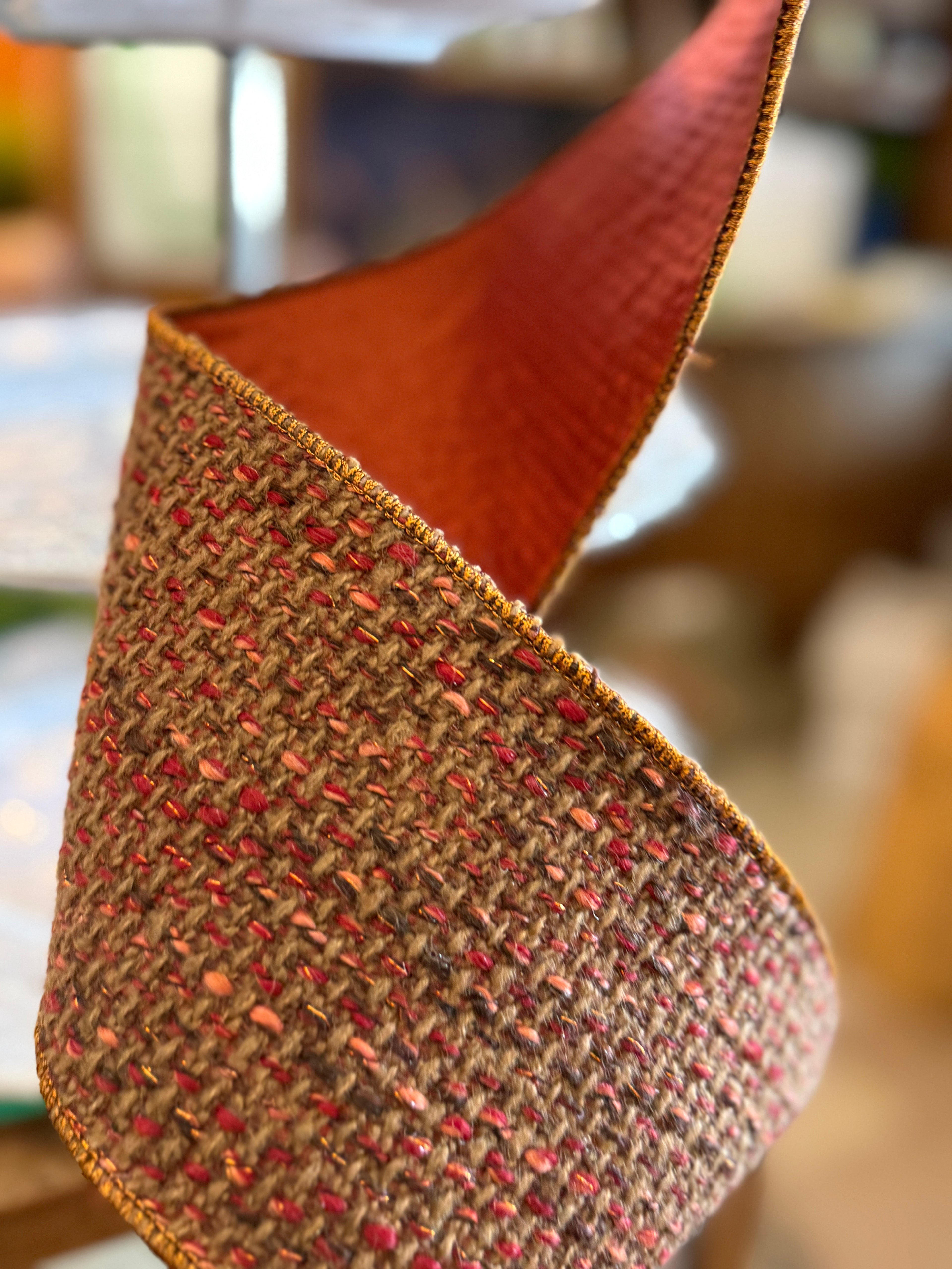 4” Shrewsbury Tweed Ribbon