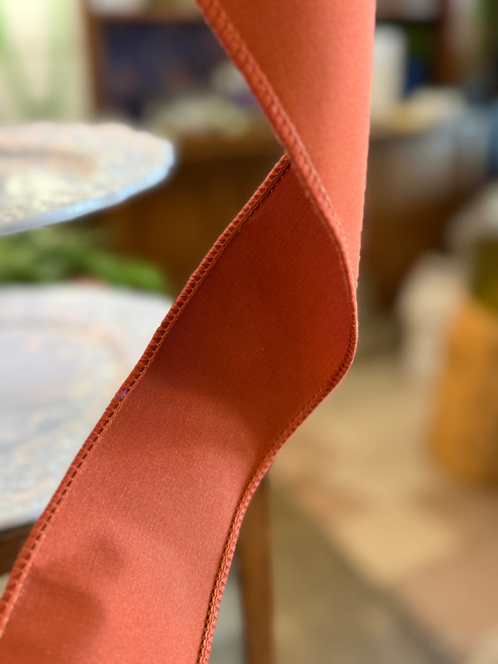 2.5” Taffeta Double-fused, Rust