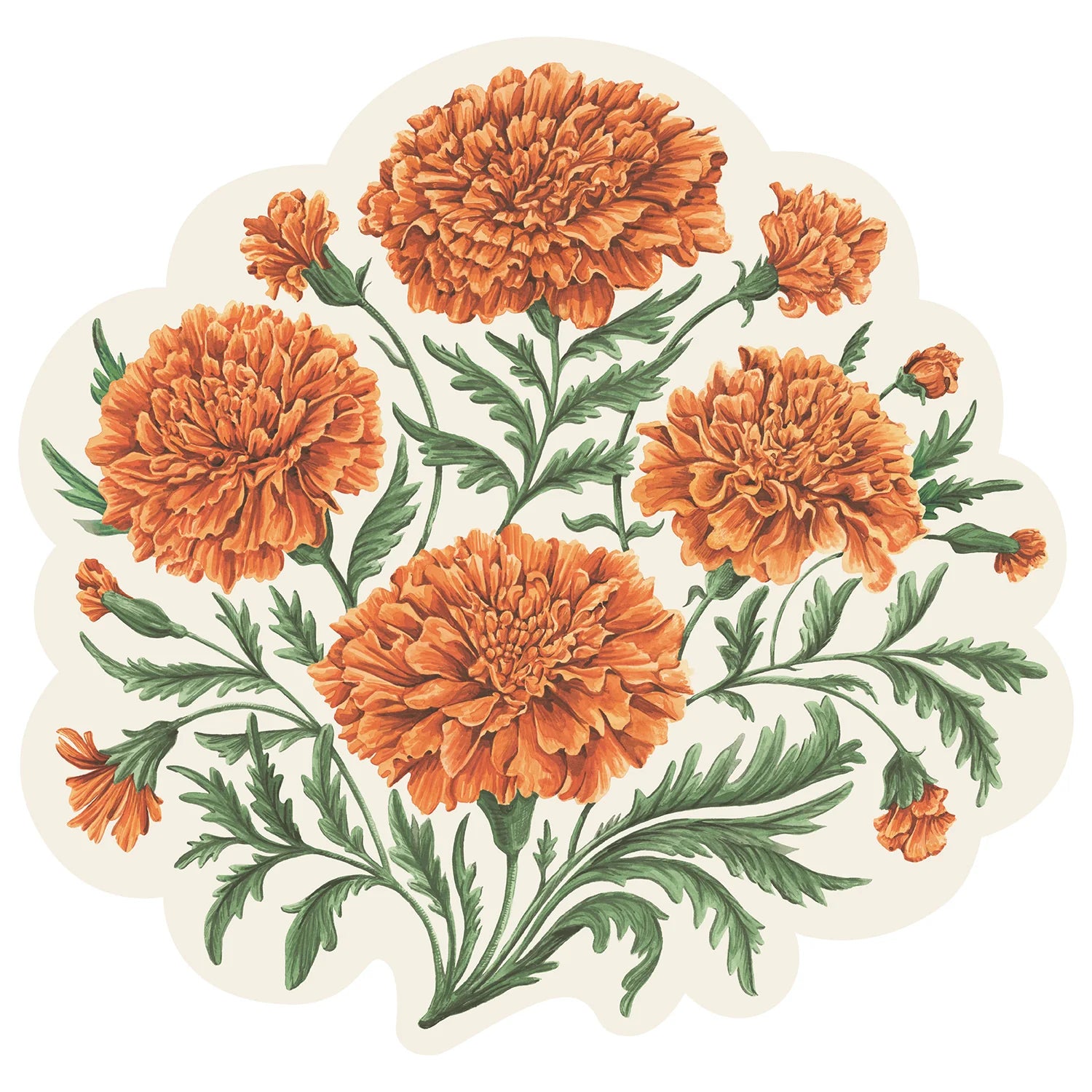 Hester & Cook “Marigold Bouquet” Placemats