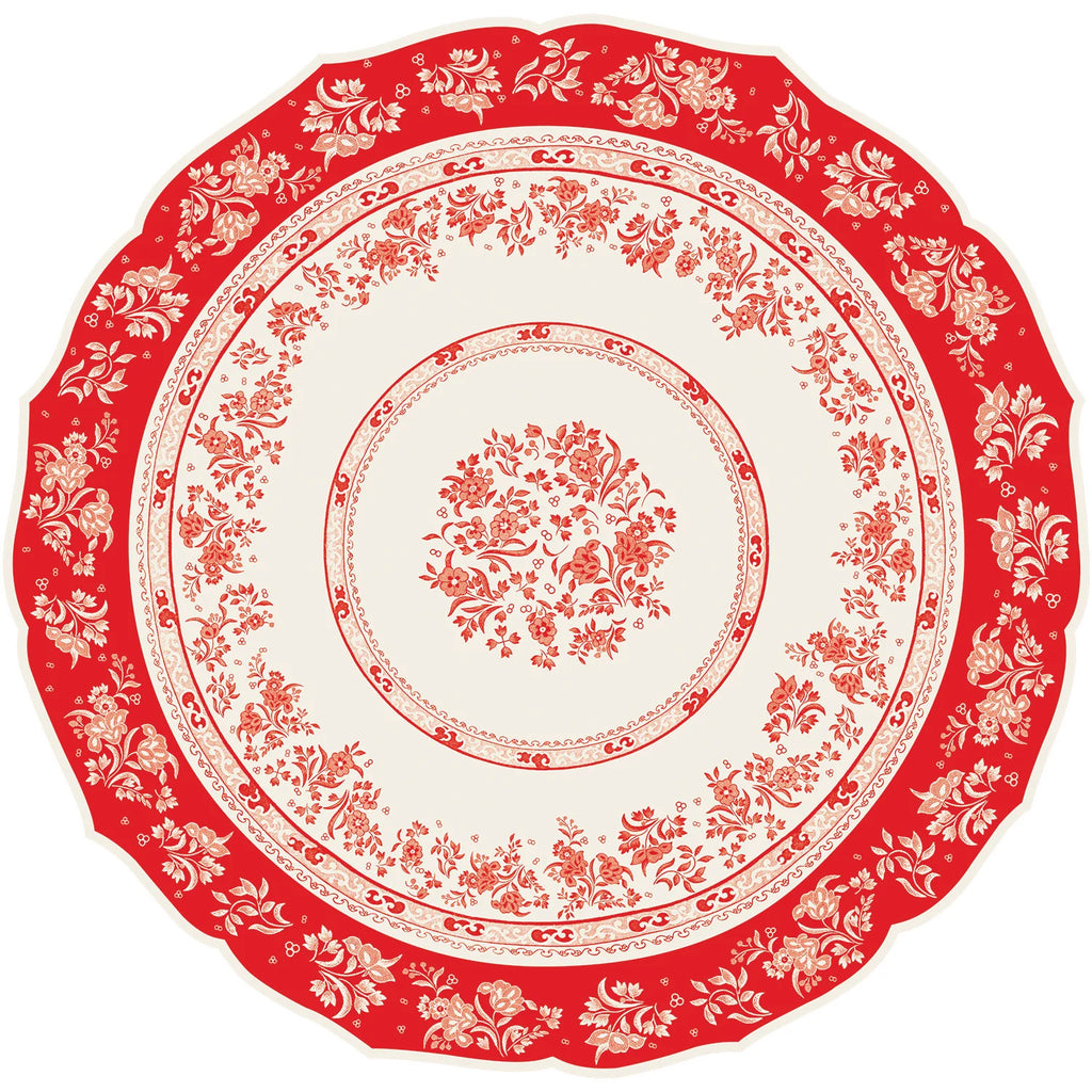 Hester & Cook x Burleigh “Red Regal” Placemats
