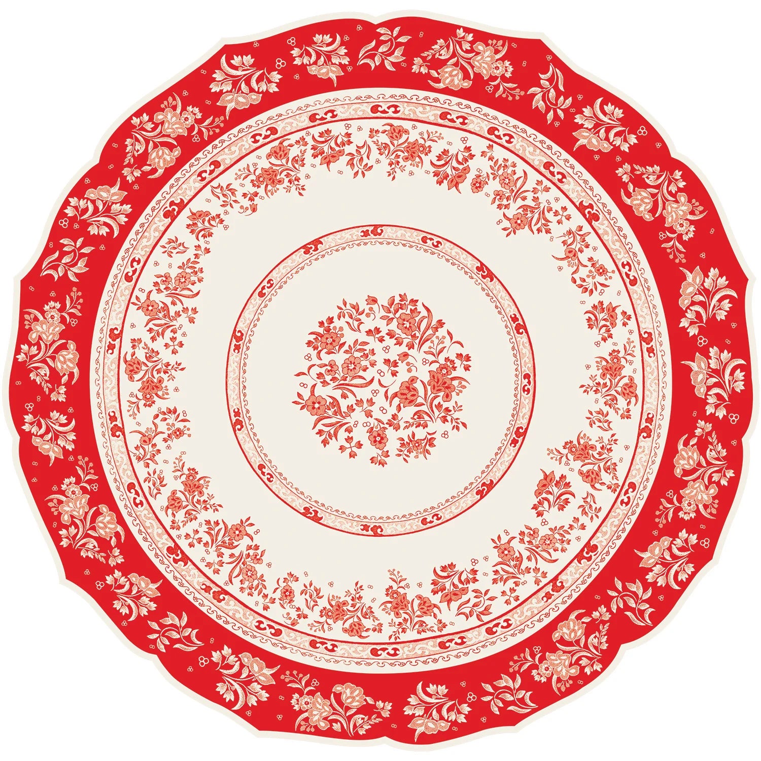 Hester & Cook x Burleigh “Red Regal” Placemats