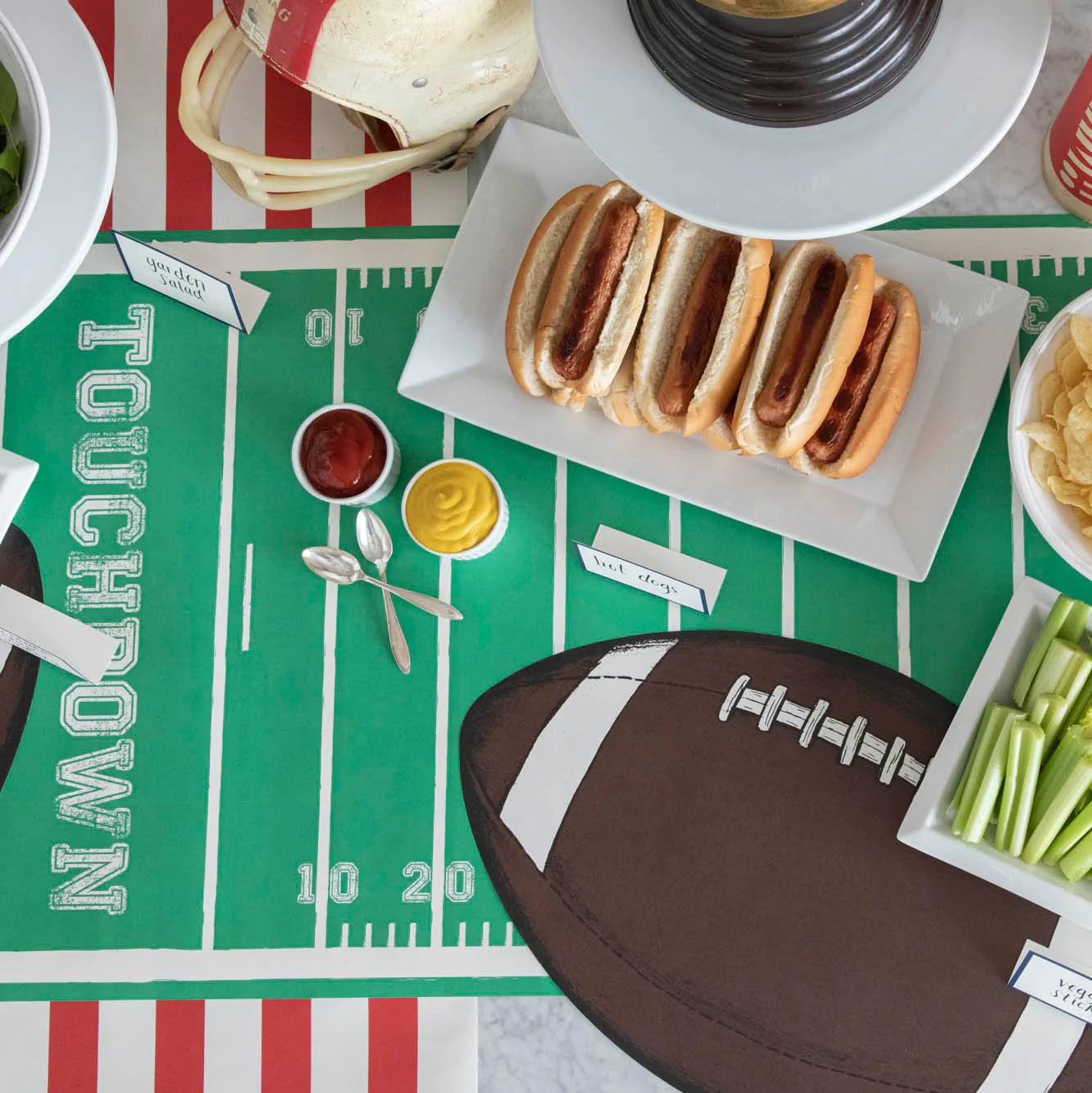 Hester & Cook “Touchdown” Table Runner