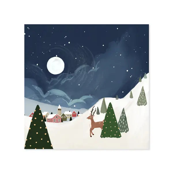 Santa’s Sleigh Pop-up Greeting Card with Envelope