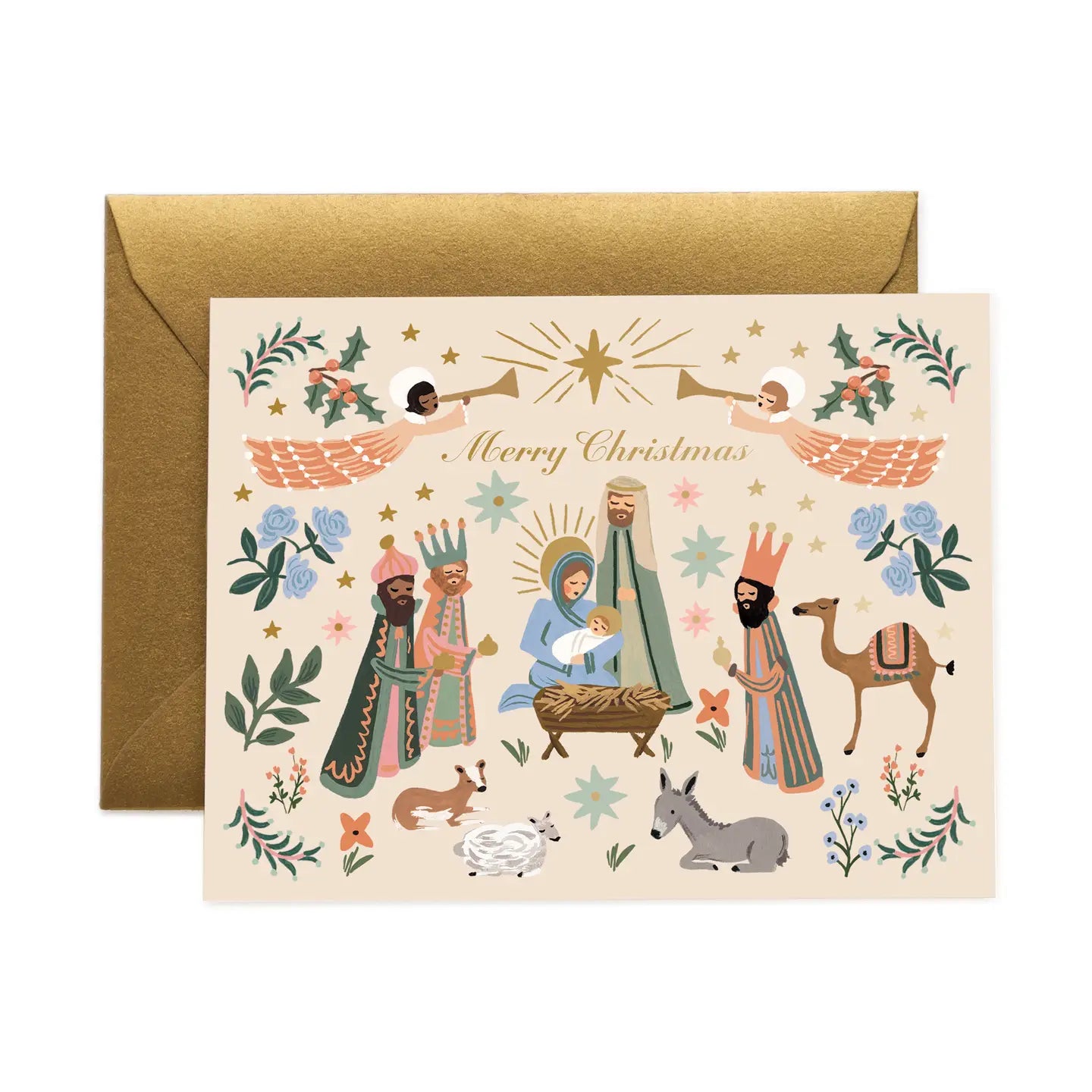 Nativity Scene Card