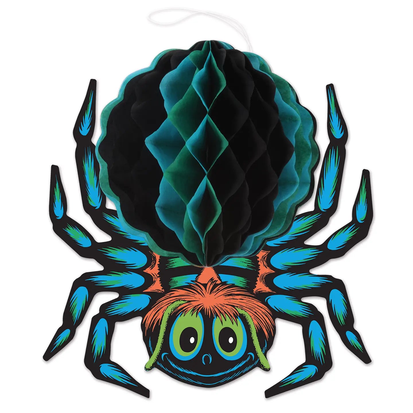 Vintage Halloween Tissue Spider