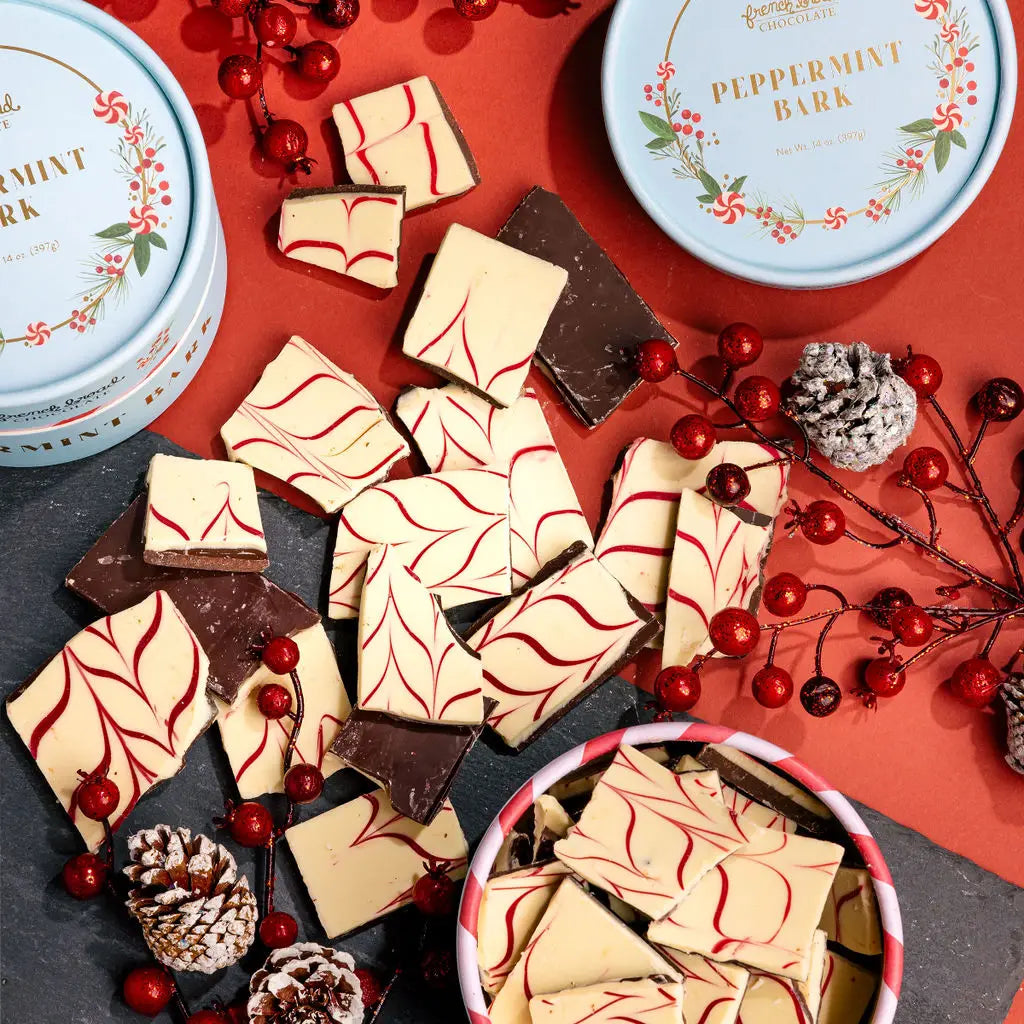 French Broad Chocolate Peppermint Bark