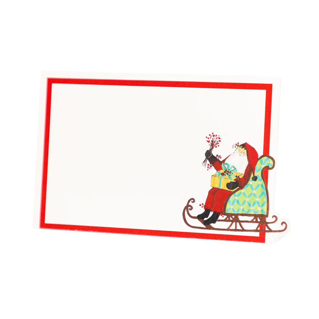 Hester & Cook “Old St. Nick Sleigh” Place Card