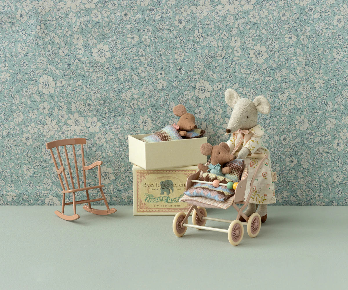 Maileg - Rocking Chair, Dark Powder